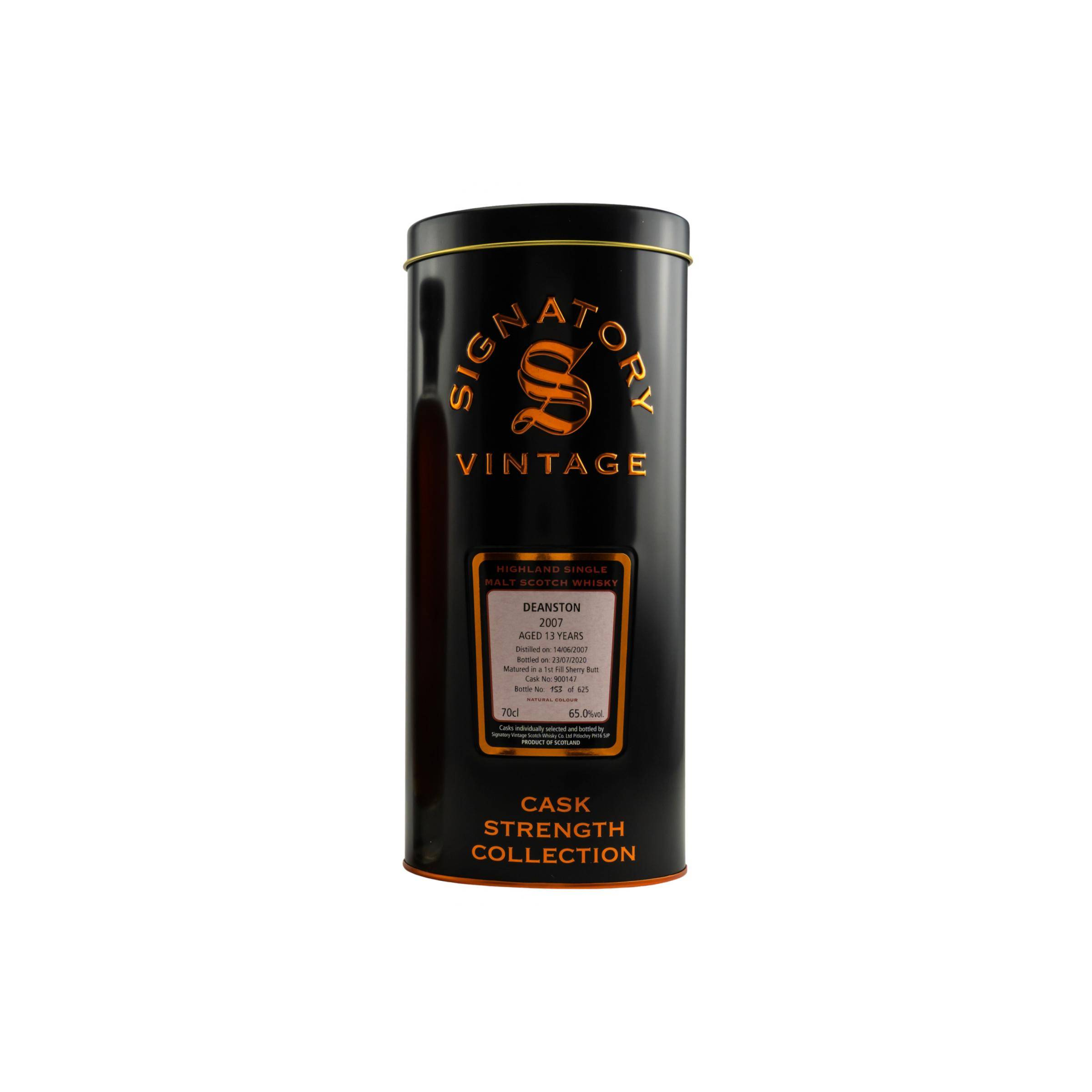 Deanston Cask Strength Collection 2007 13 Years Single Malt Whisky 2