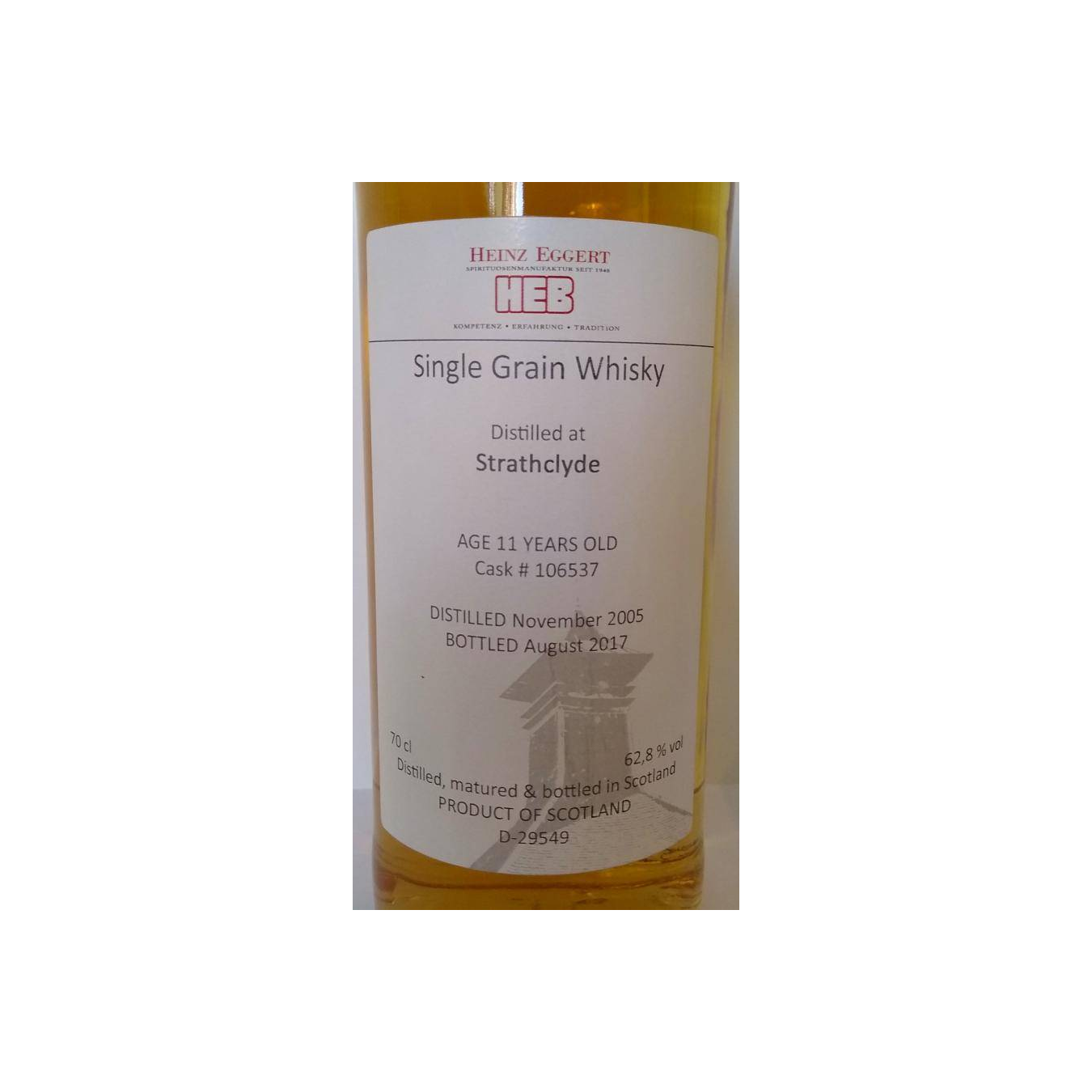 Strathclyde 2005 11 Years Single Grain Whisky 2