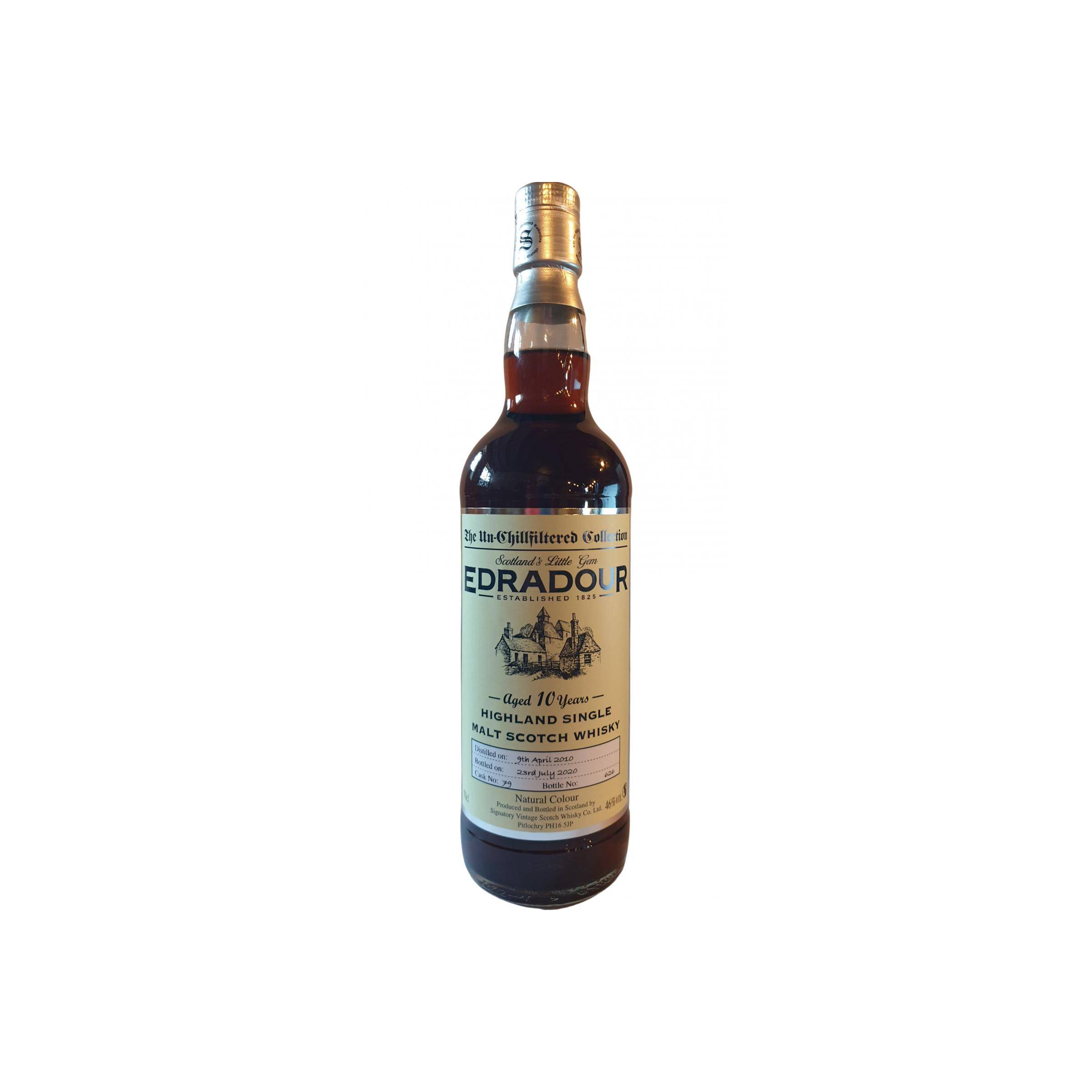 Edradour The Un-Chillfiltered Collection 2010 10 Years Single Malt Whisky 3
