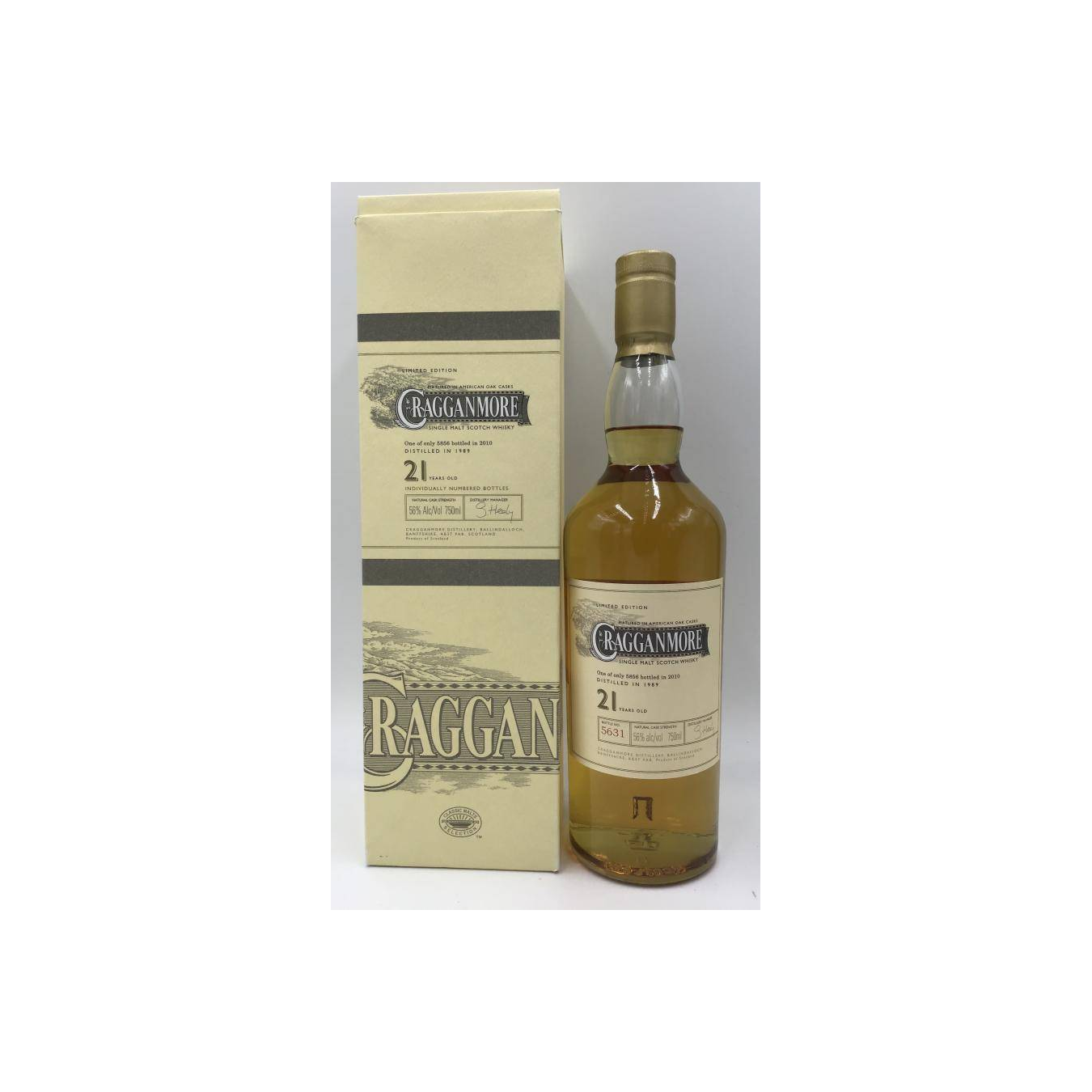Cragganmore 1989 21 Years Single Malt Whisky 3