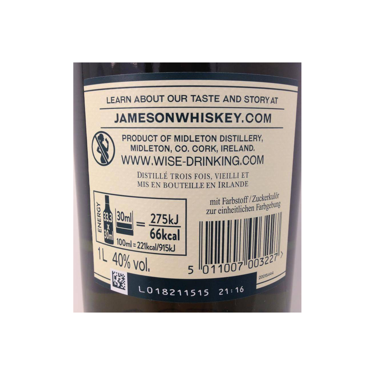 Jameson Blended Whisky 2