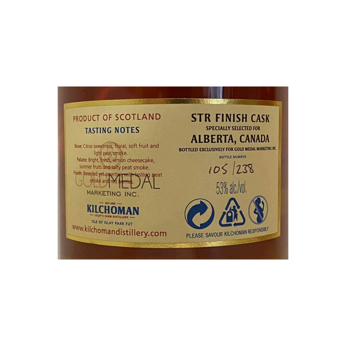 Kilchoman 2011 9 Years Single Malt Whisky 2