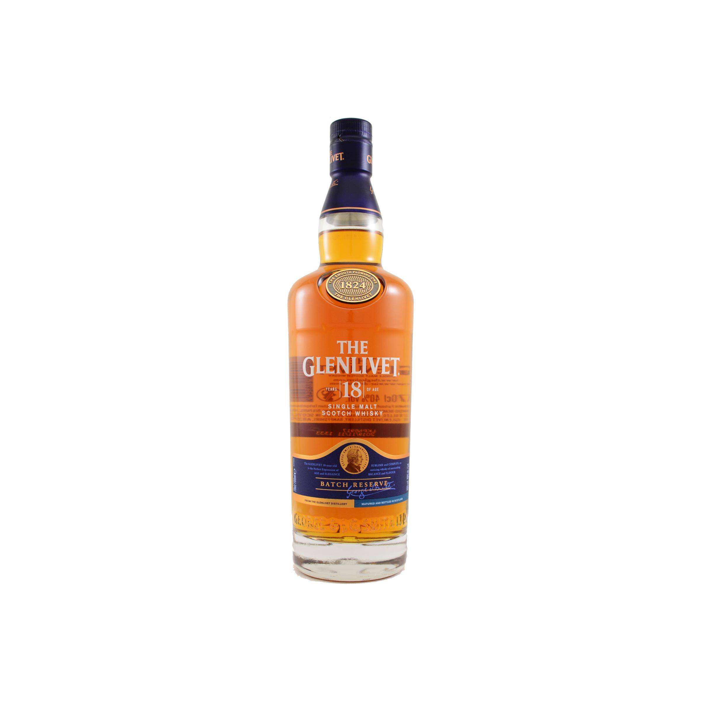 The Glenlivet 18 Years Single Malt Whisky
