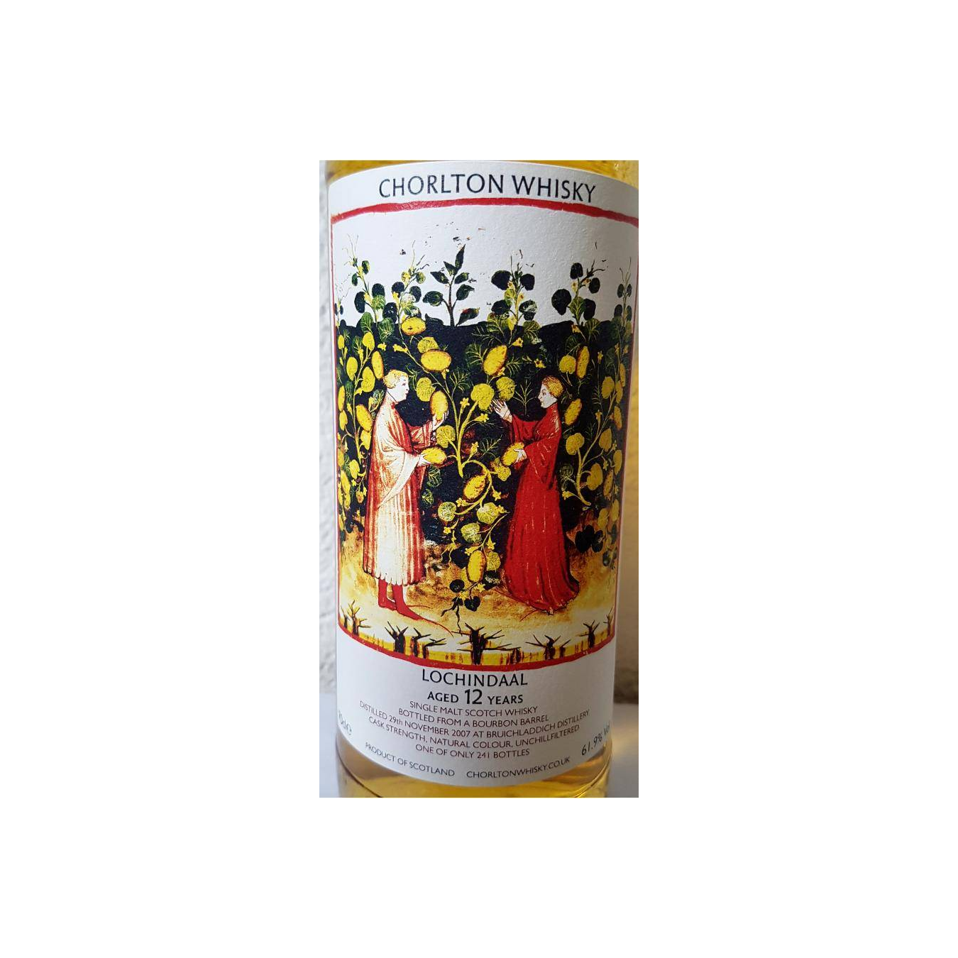 Bruichladdich 2007 12 Years Single Malt Whisky 3