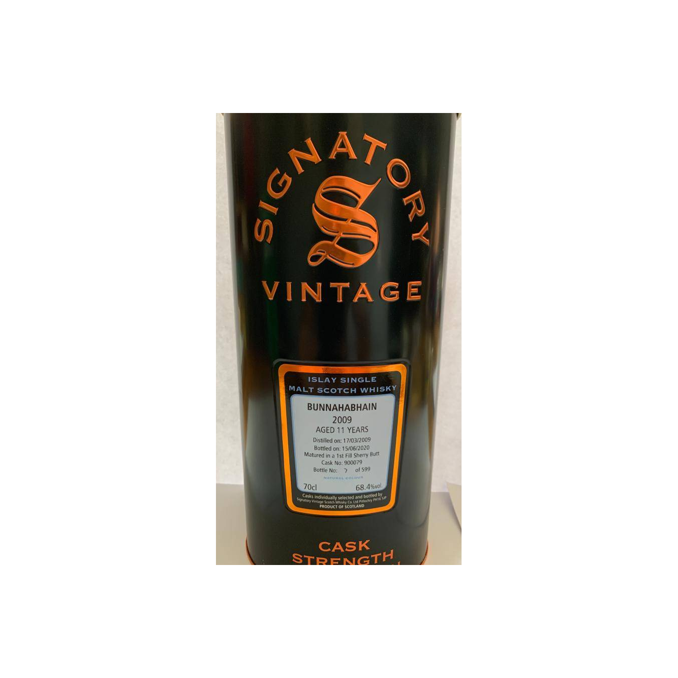 Bunnahabhain Cask Strength Collection 2009 11 Years Single Malt Whisky 2