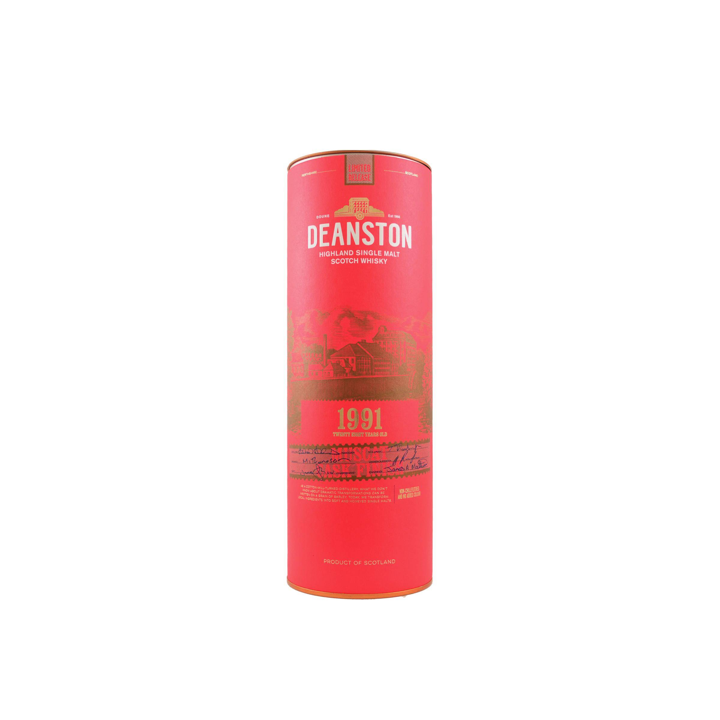 Deanston 1991 28 Years Single Malt Whisky 2