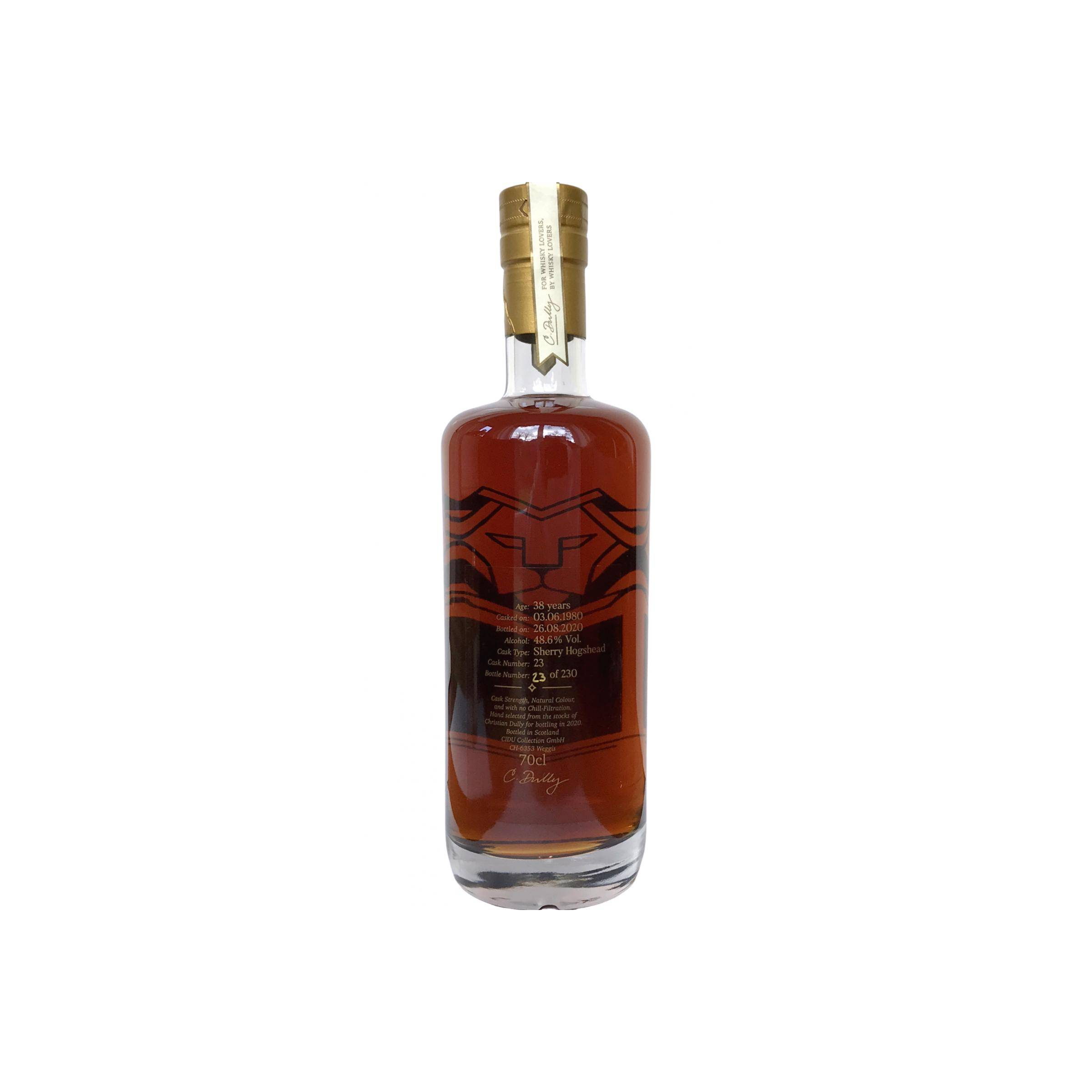 Blended Scotch Whisky 1980 CDuS 2