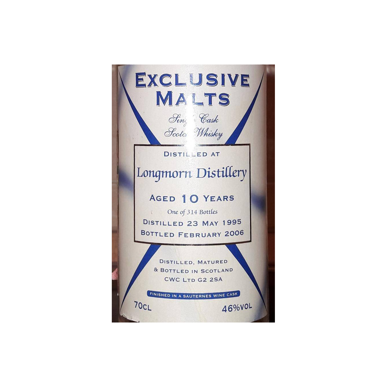 Longmorn 1995 10 Years Single Malt Whisky