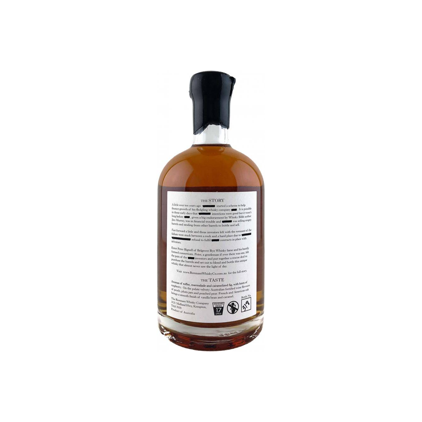 Tasmanian Single Malt The Scoundrel TRWC 3