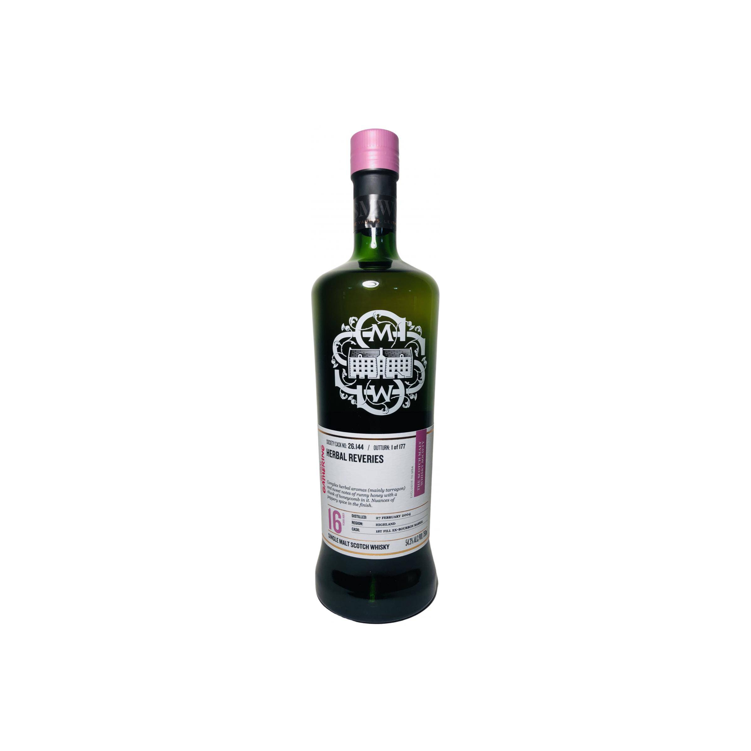 The Scotch Malt Whisky Society 2004 16 Years Single Malt Whisky