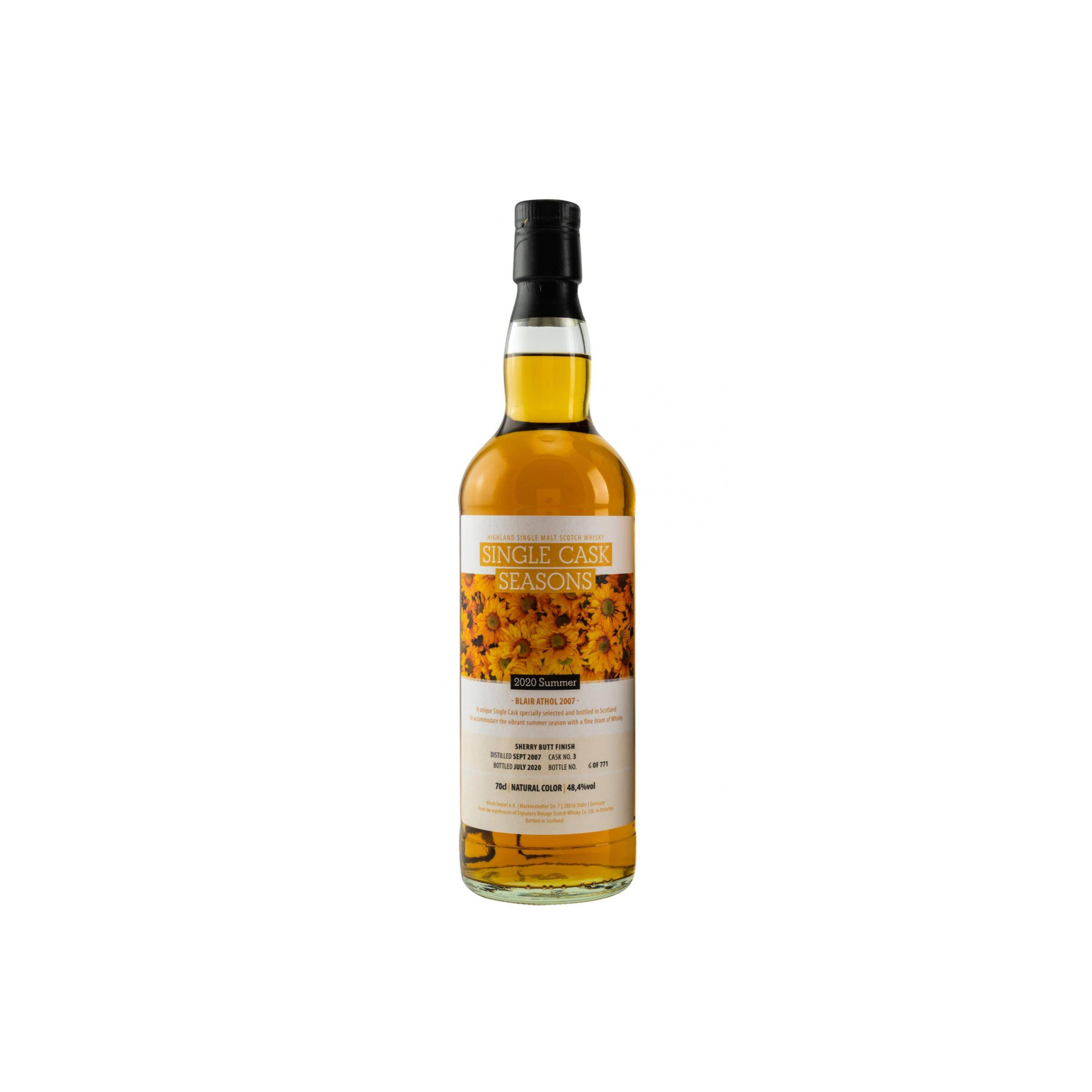 Blair Athol 2007 12 Years Single Malt Whisky