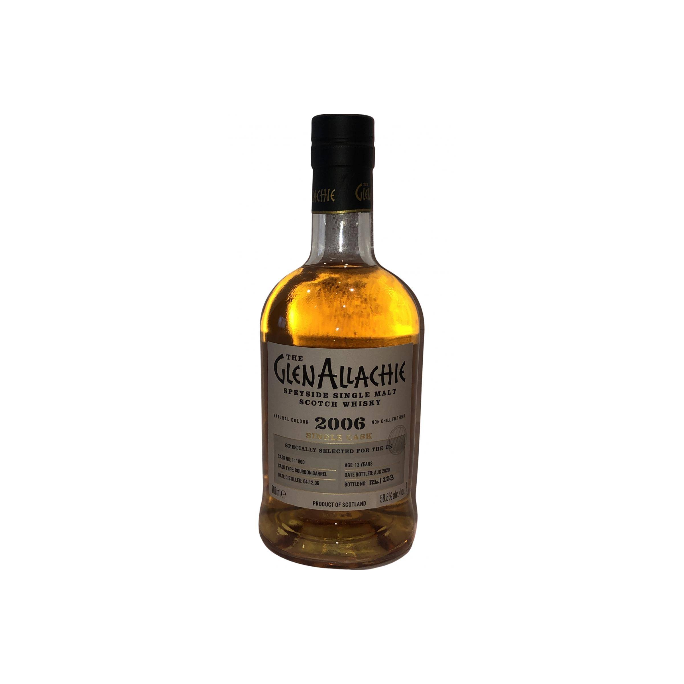 The GlenAllachie Single Cask 2006 13 Years Single Malt Whisky