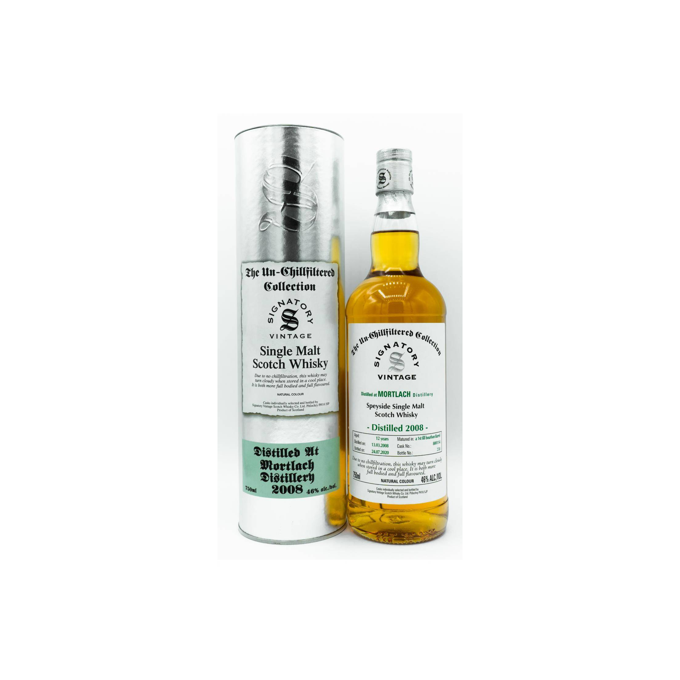 Mortlach The Un-Chillfiltered Collection 2008 12 Years Single Malt Whisky 2
