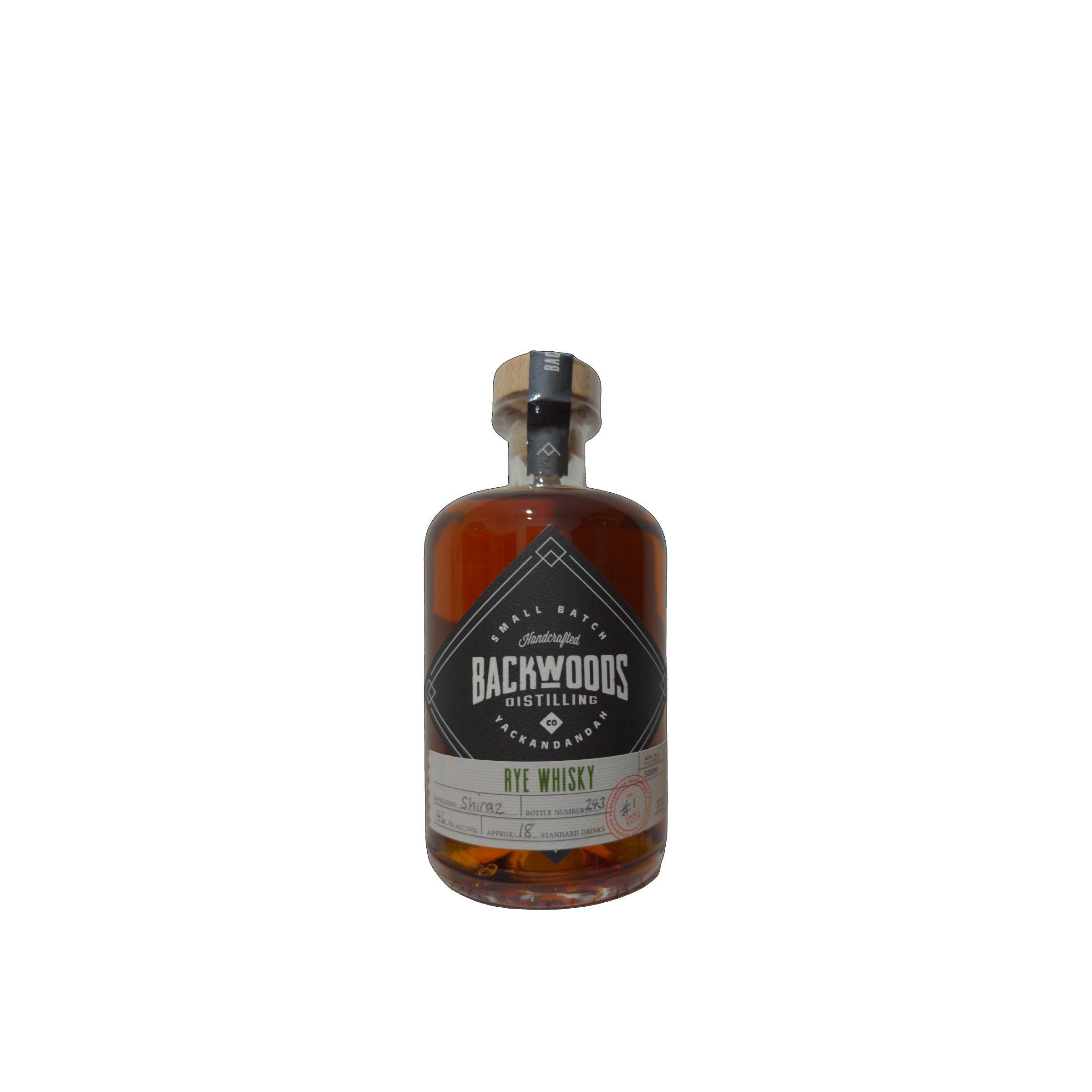 Backwoods Distilling Rye Whisky