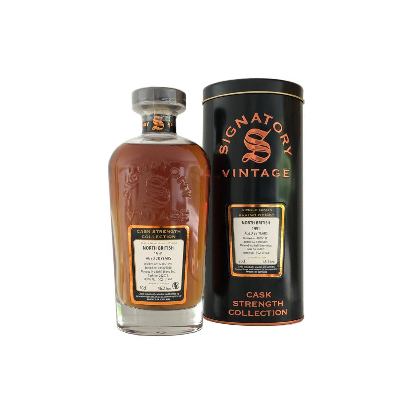 North British Cask Strength Collection 1991 28 Years Single Grain Whisky 2