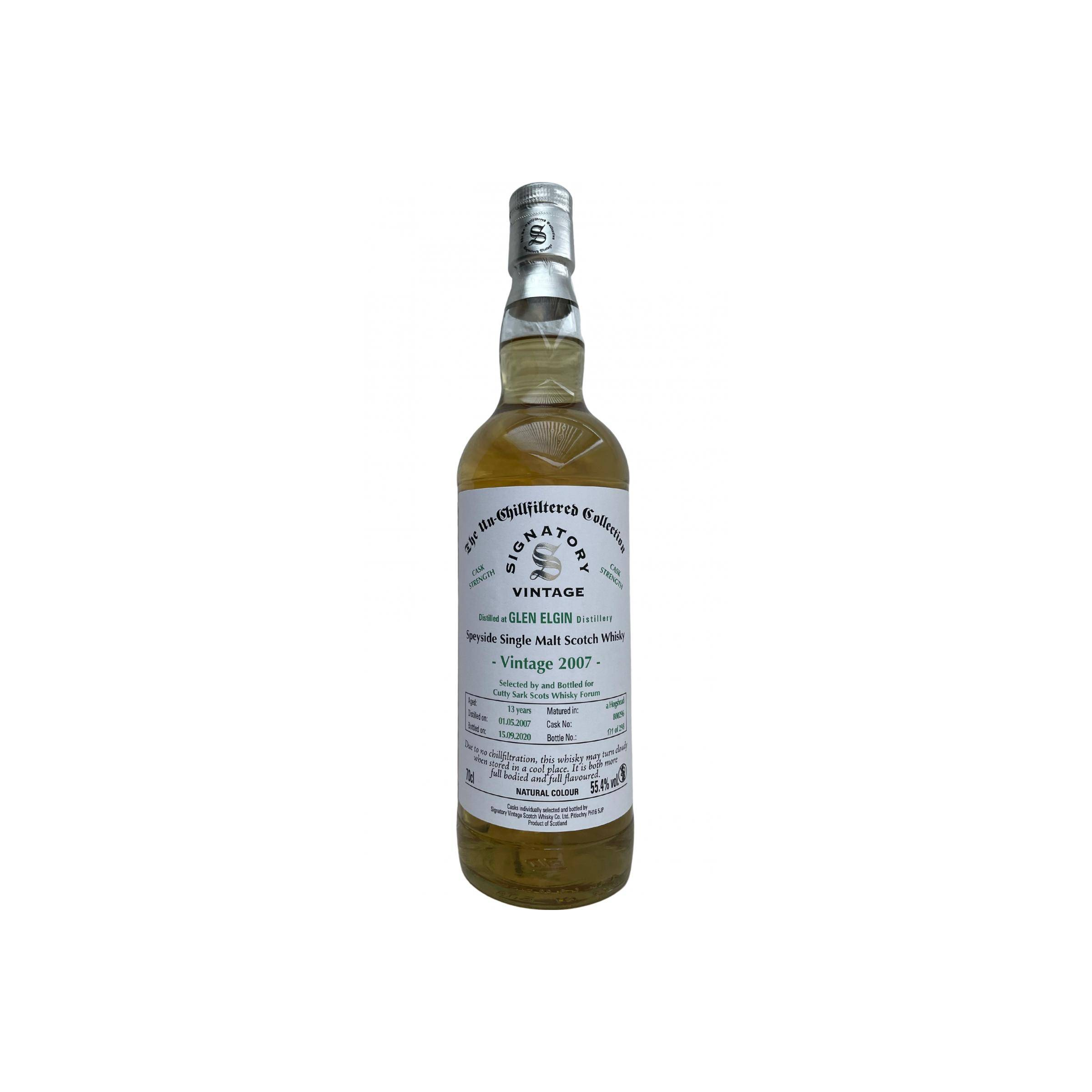 Glen Elgin 2007 13 Years Single Malt Whisky