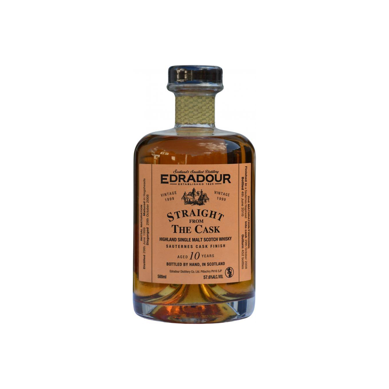Edradour 1999 10 Years Single Malt Whisky 2