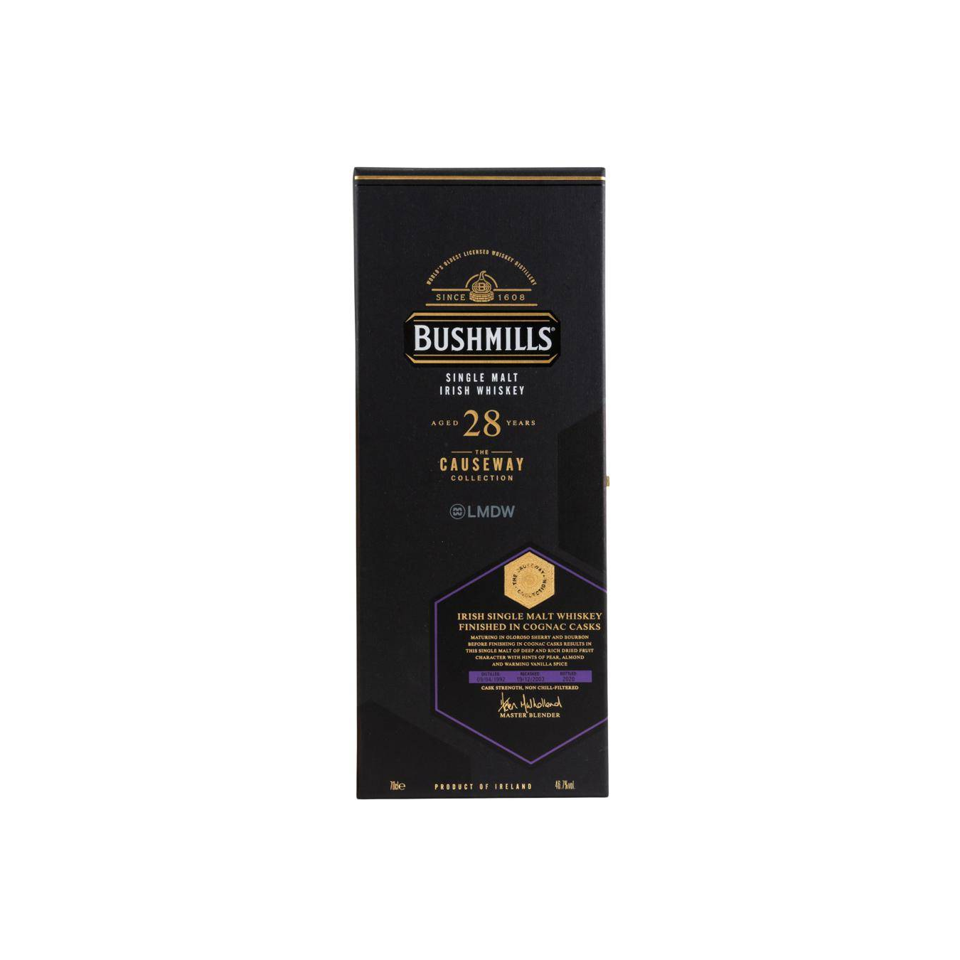 Bushmills 1992 28 Years Single Malt Whisky 3