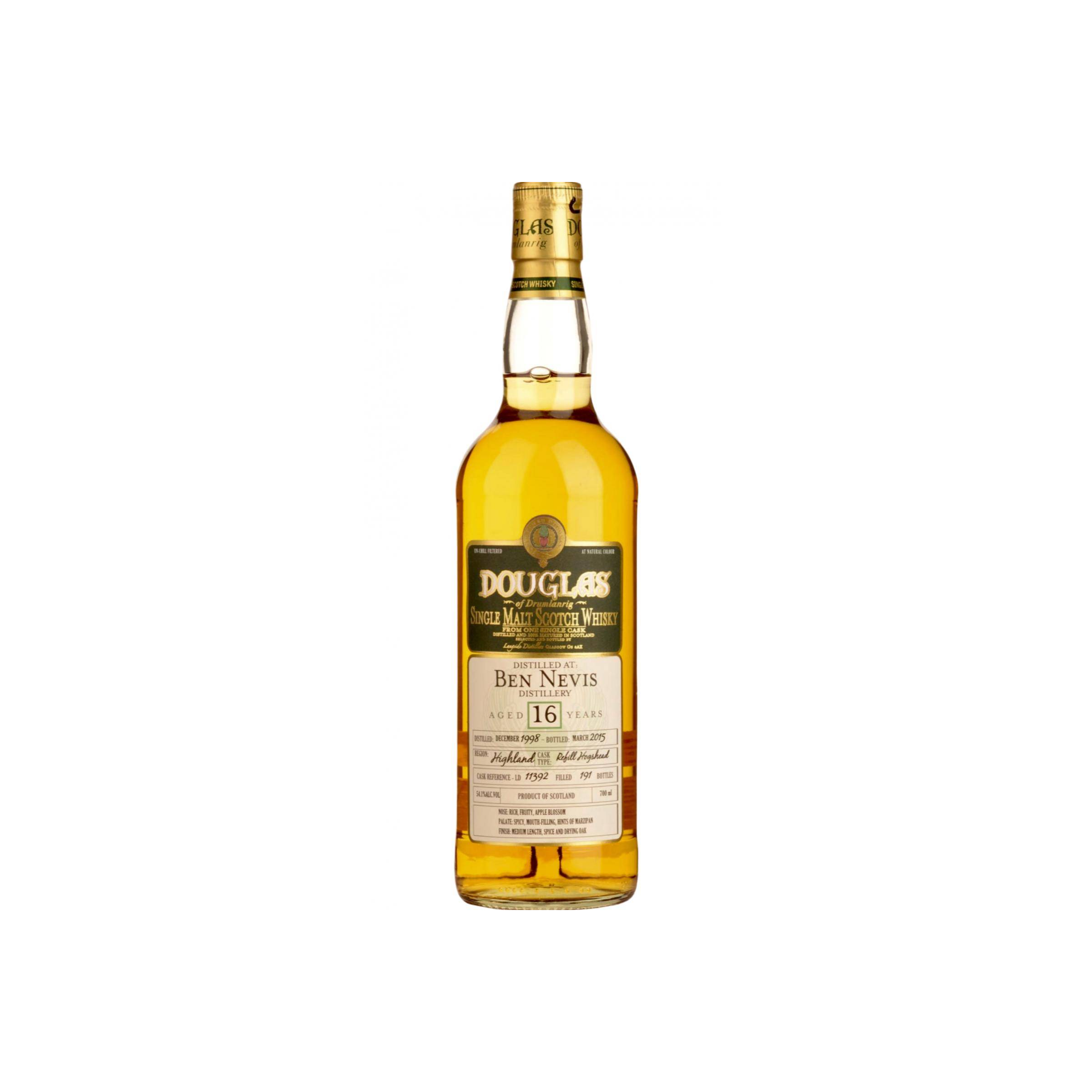 Ben Nevis 1998 16 Years Single Malt Whisky