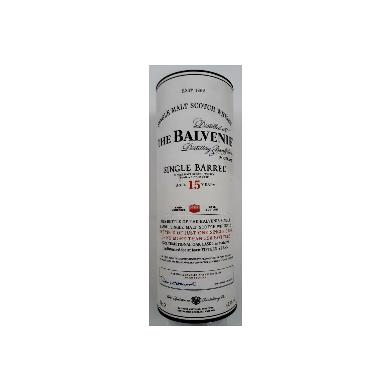 The Balvenie Single Cask 1999 15 Years Single Malt Whisky 3