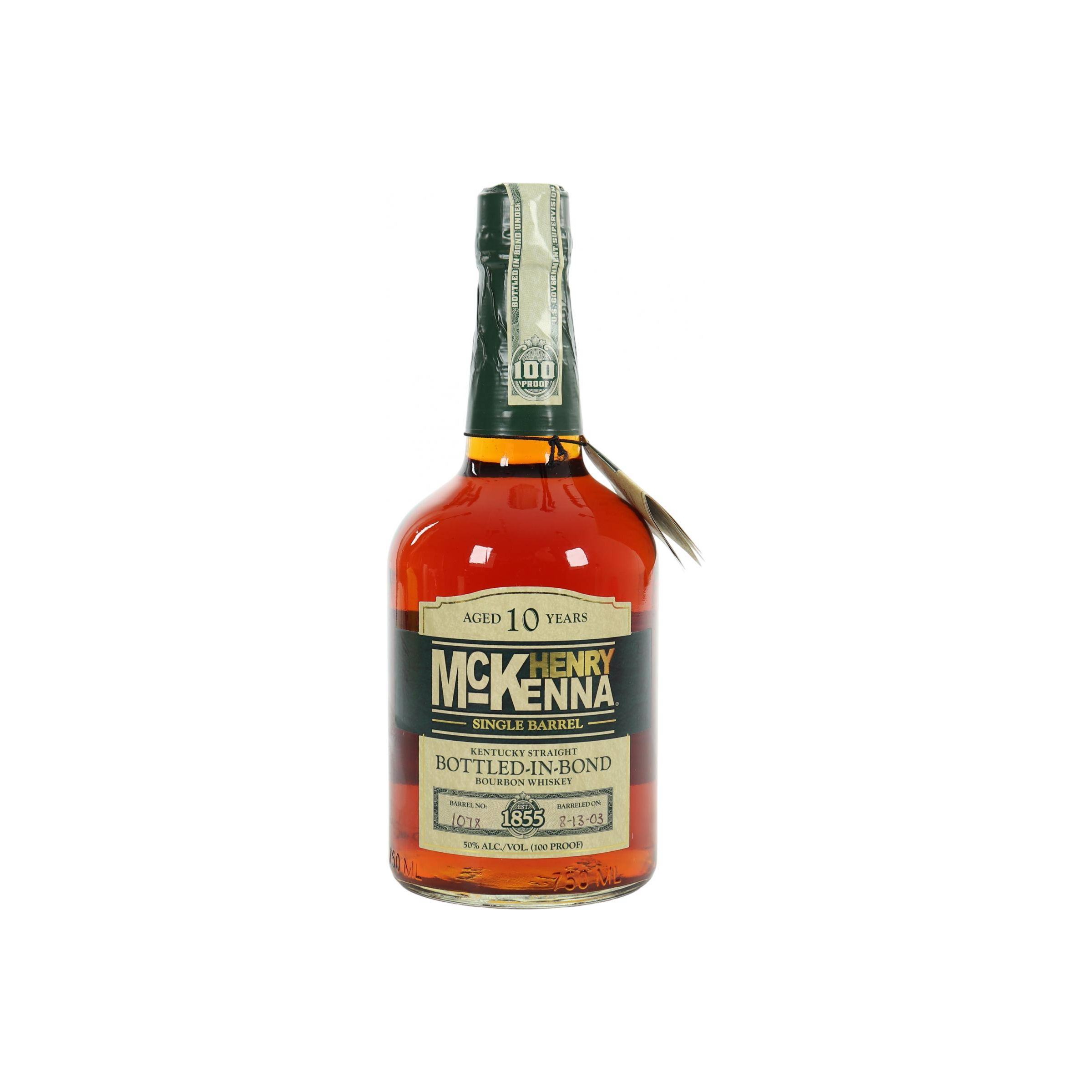 Henry McKenna Single Cask 2003 10 Years Bourbon Whisky