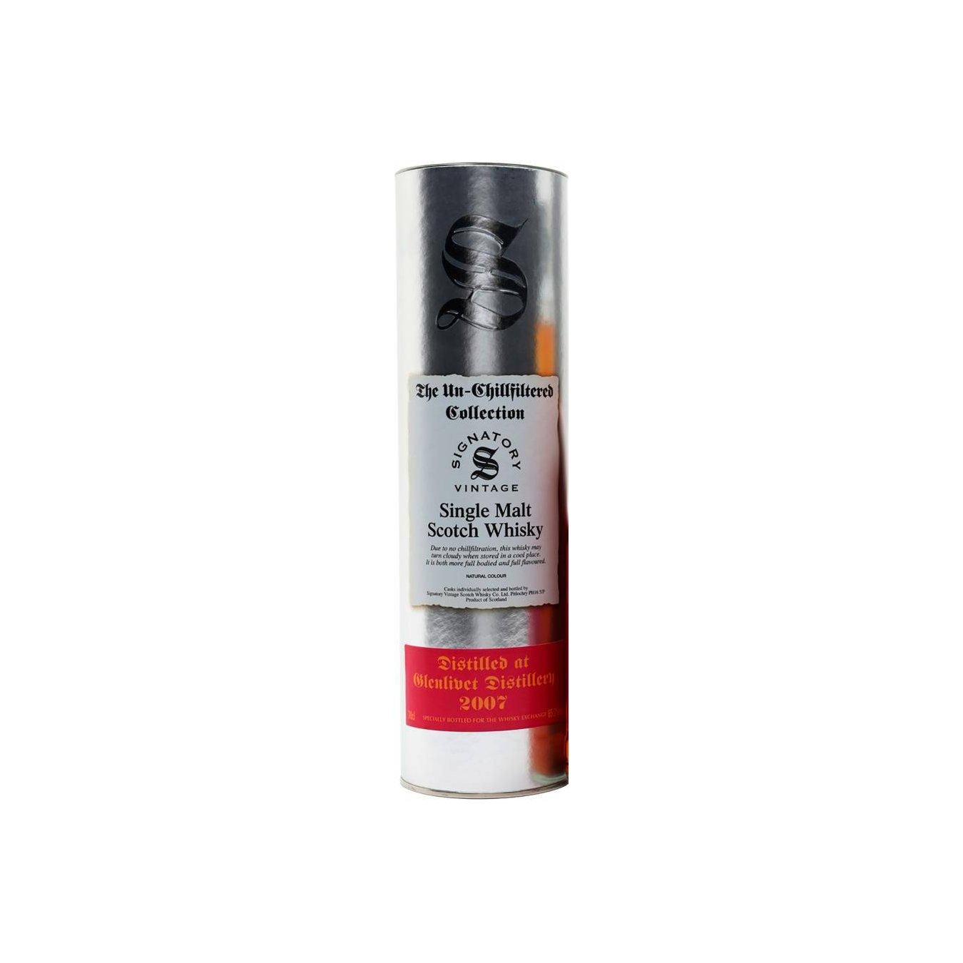 The Glenlivet The Un-Chillfiltered Collection 2007 13 Years Single Malt Whisky 2