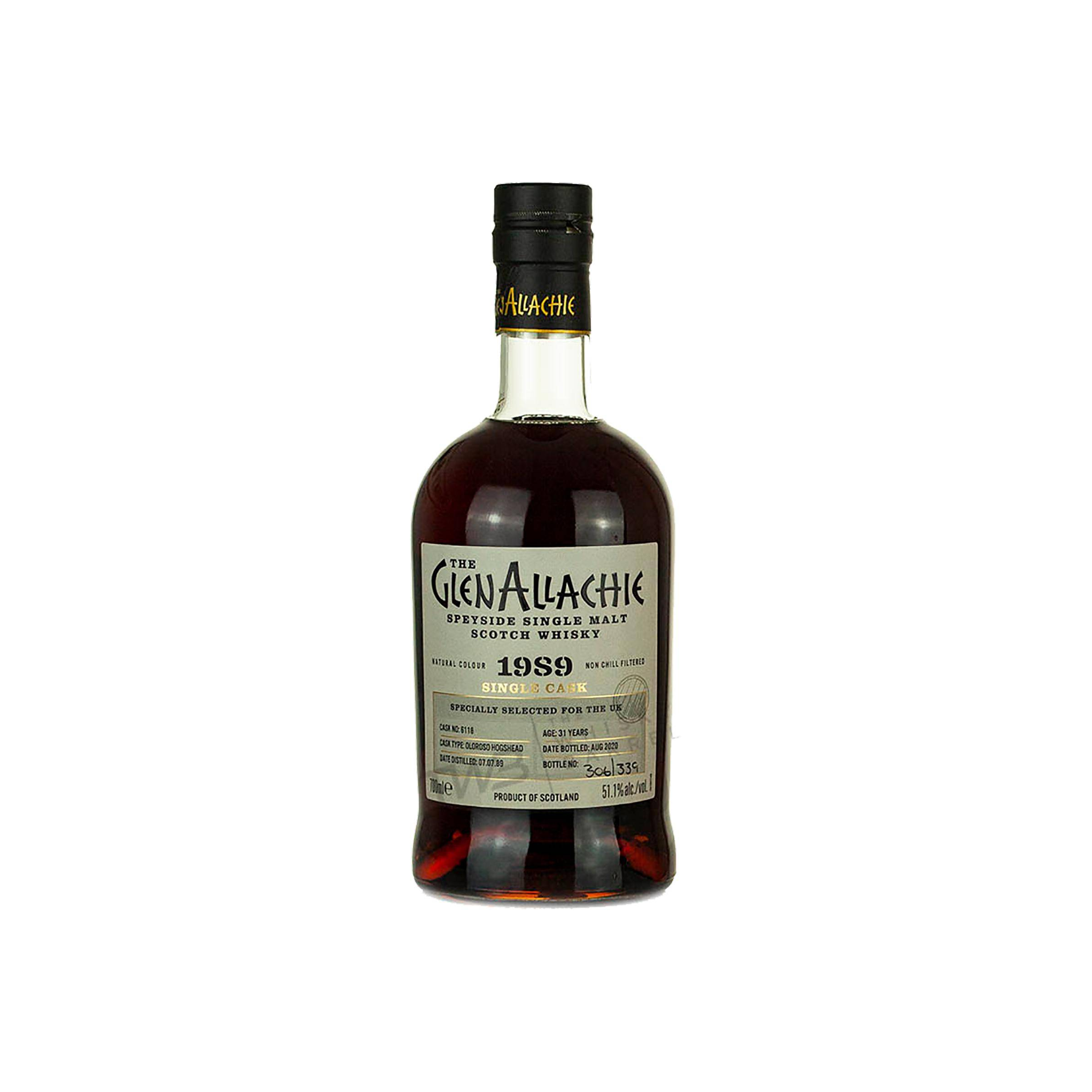The GlenAllachie Single Cask 1989 31 Years Single Malt Whisky