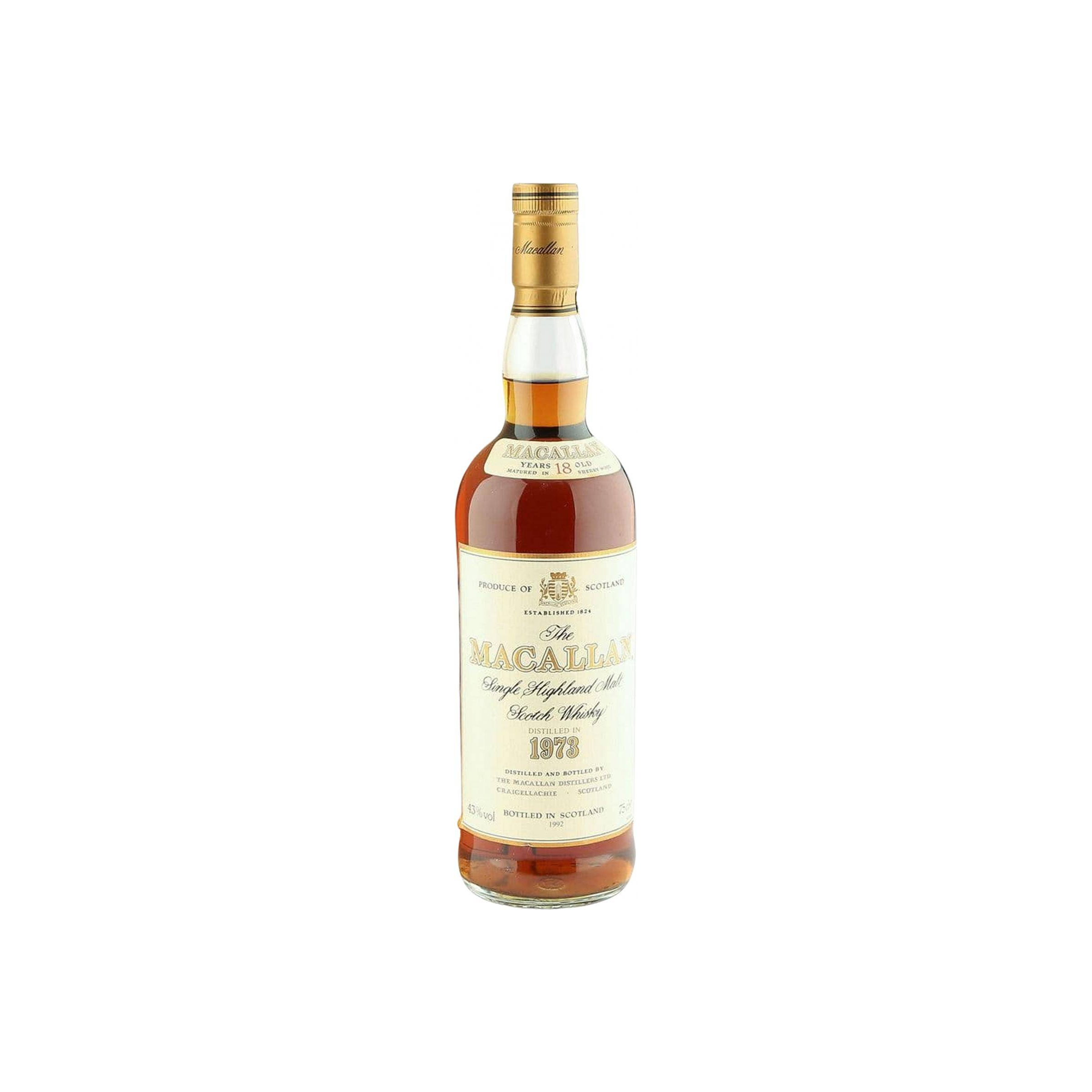 The Macallan 1973 18 Years Single Malt Whisky