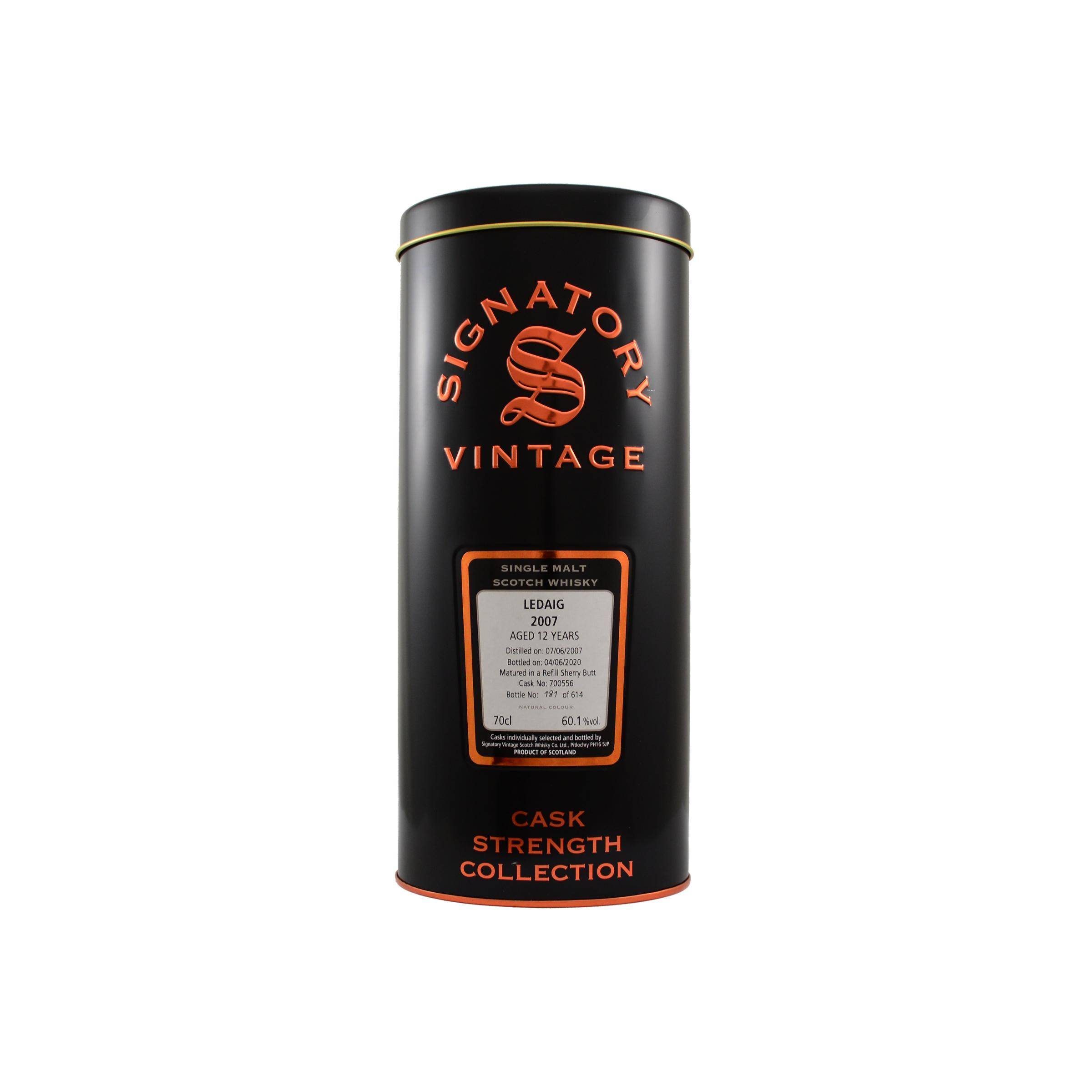 Tobermory Cask Strength Collection 2007 12 Years Single Malt Whisky 2