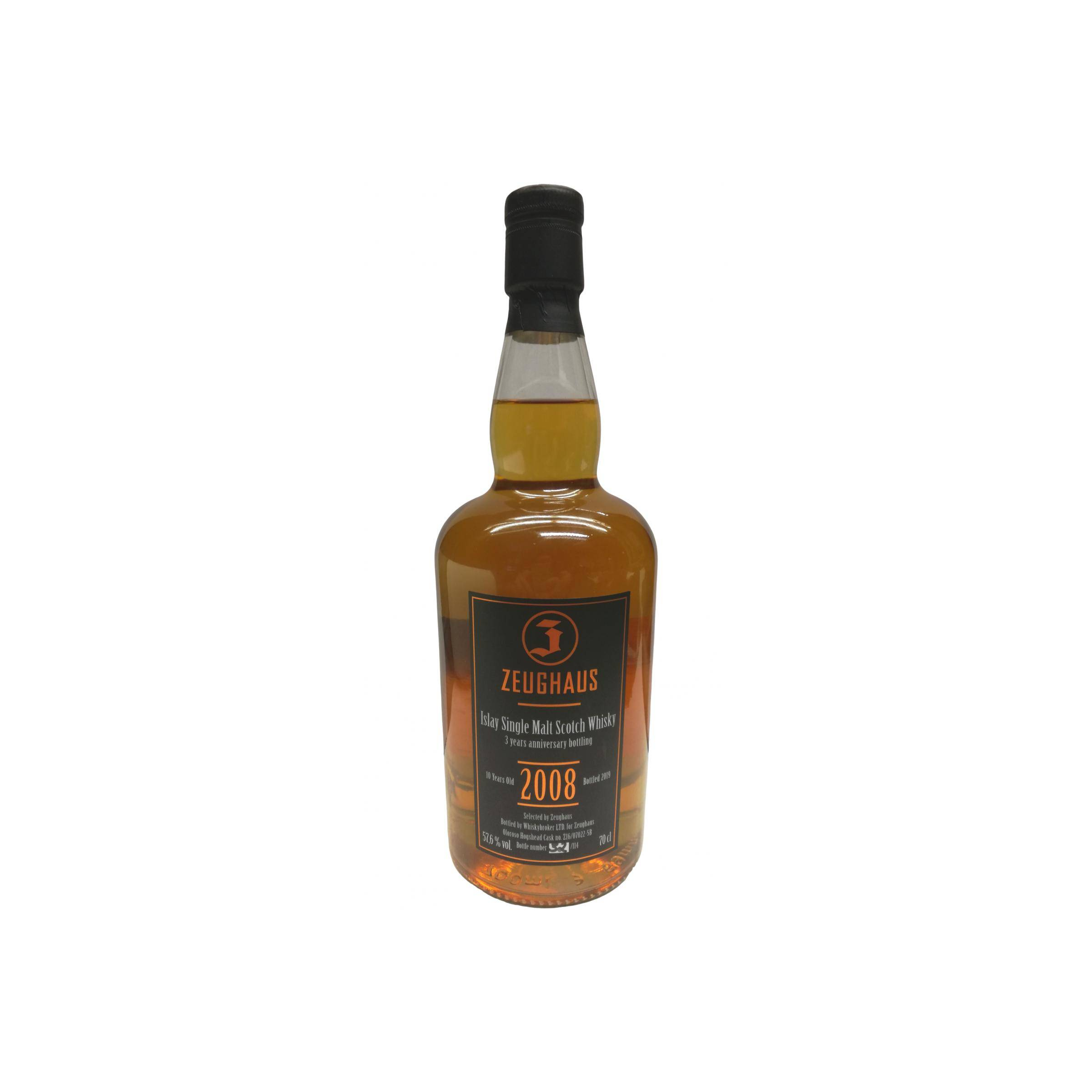 Islay Single Malt Scotch Whisky 2008 WhB