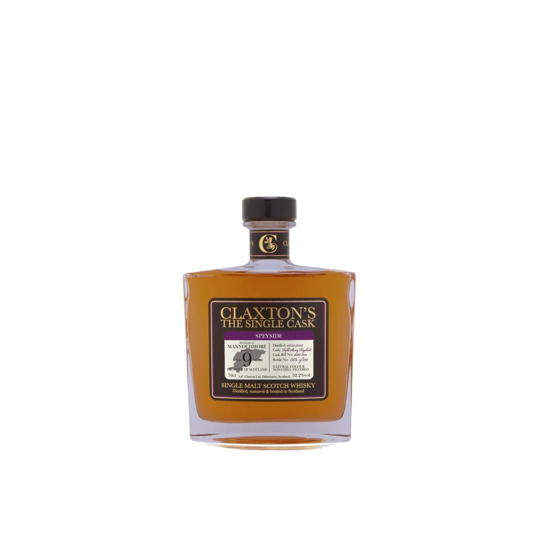 Mannochmore 2010 9 Years Single Malt Whisky