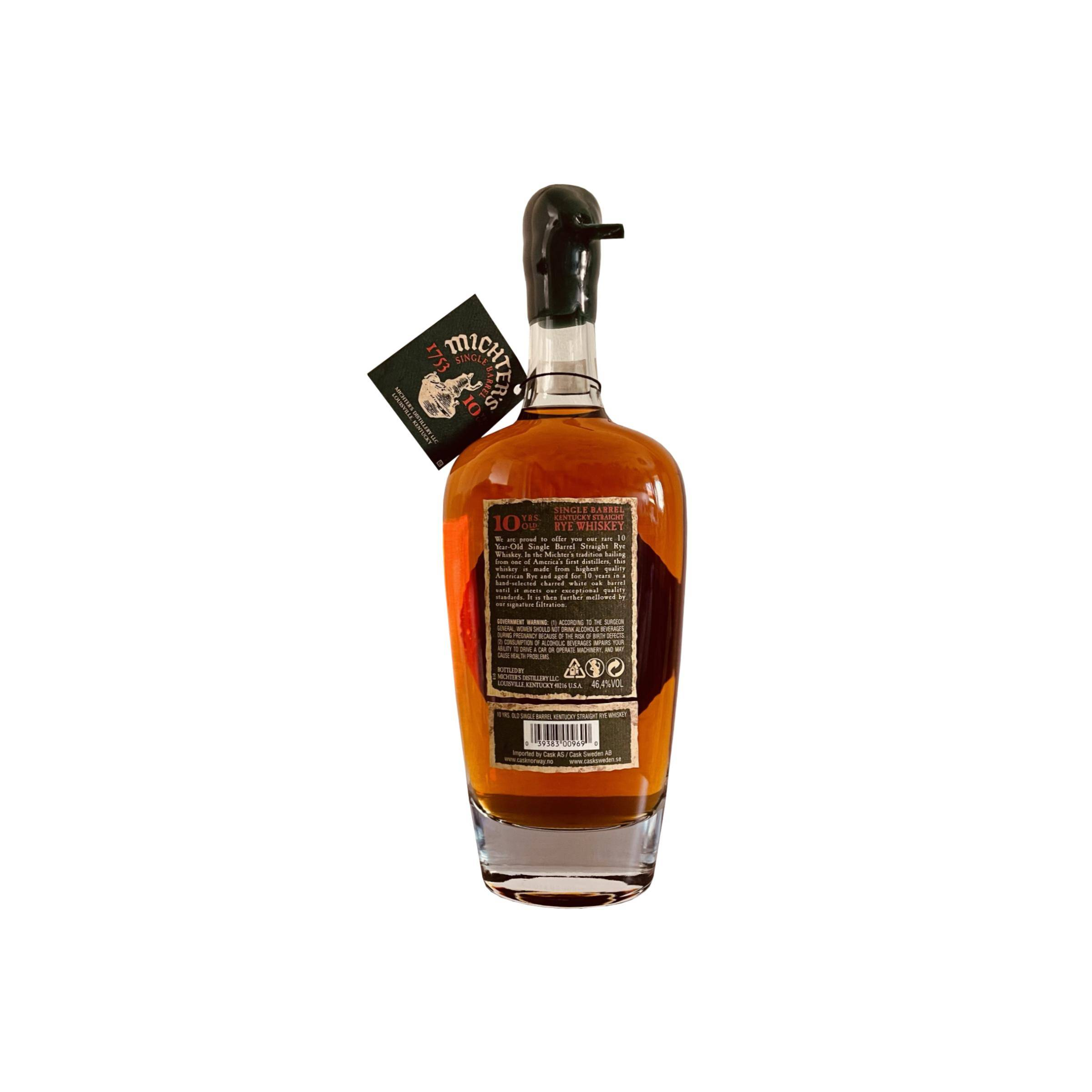 Michter's 10 Years Rye Whisky 2
