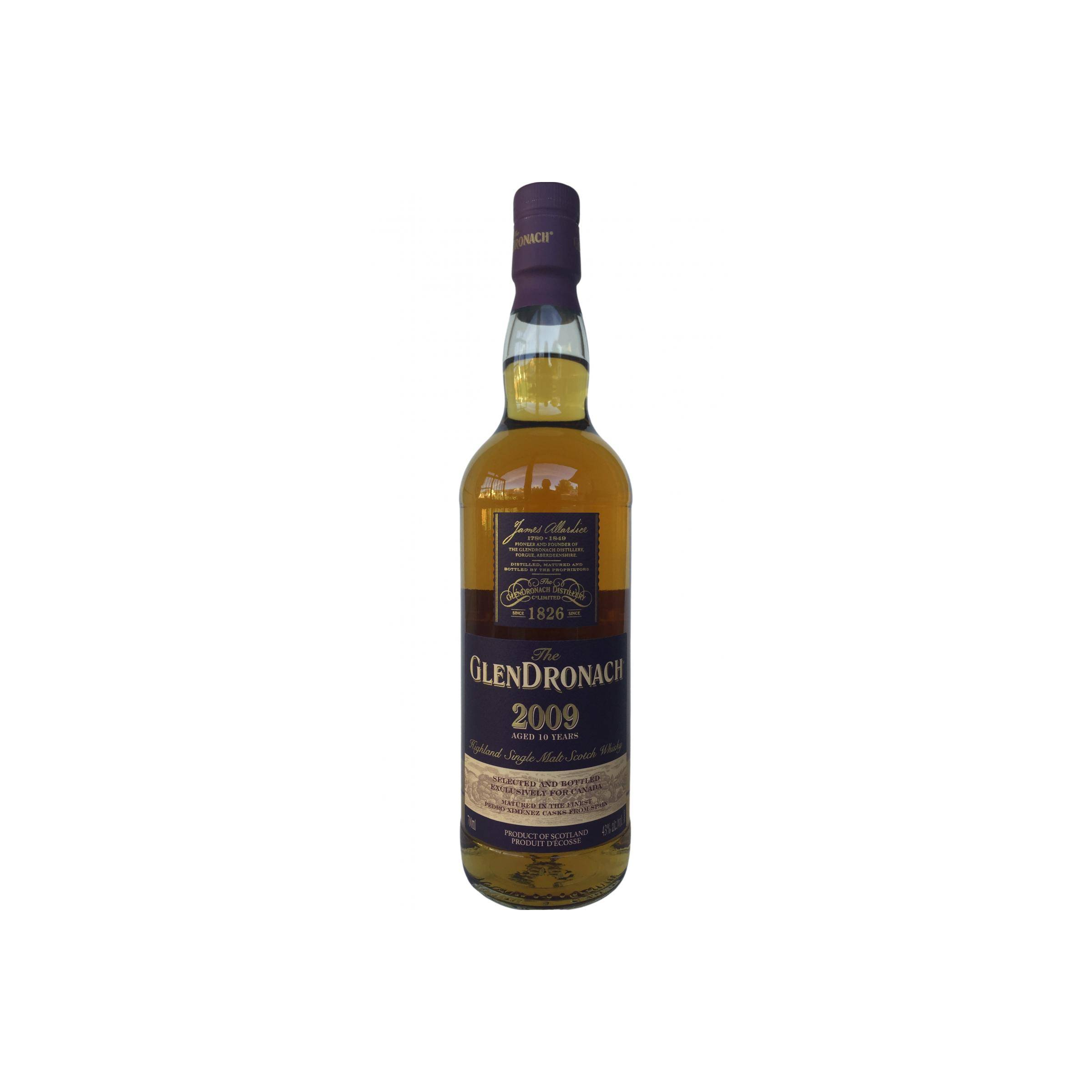 GlenDronach 2009 10 Years Single Malt Whisky