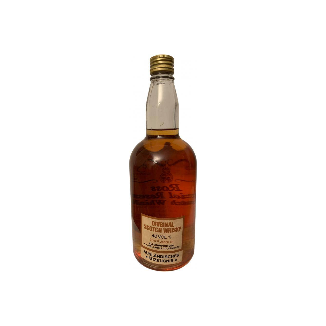 Scotch Whisky Ross Special Reserve RoBro 2