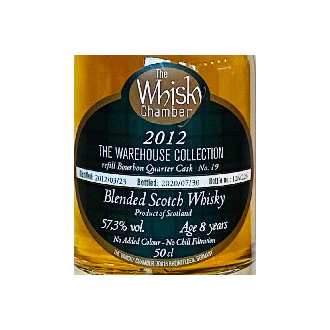 Blended Scotch Whisky 2012 WCh 2