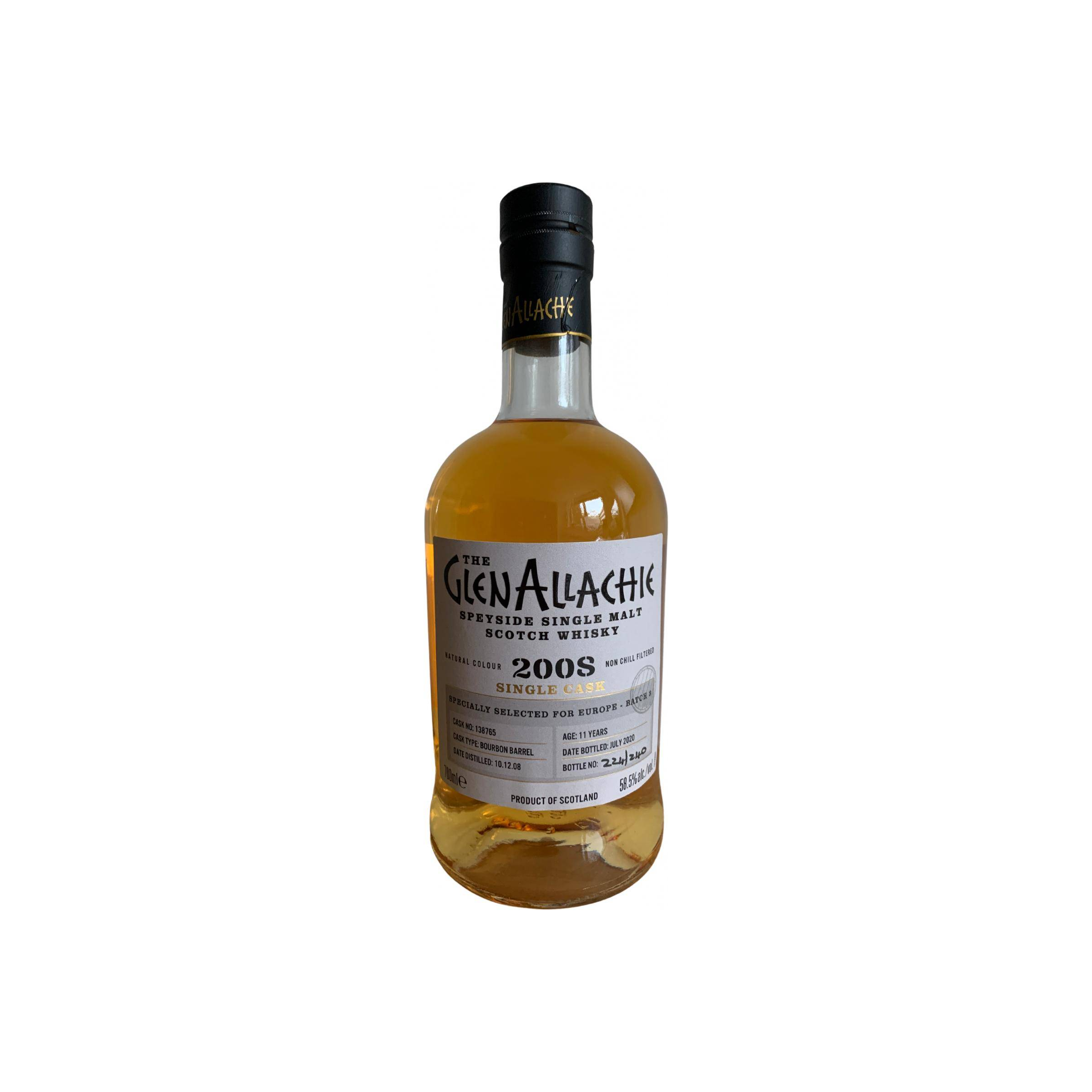 The GlenAllachie Single Cask 2008 11 Years Single Malt Whisky 3