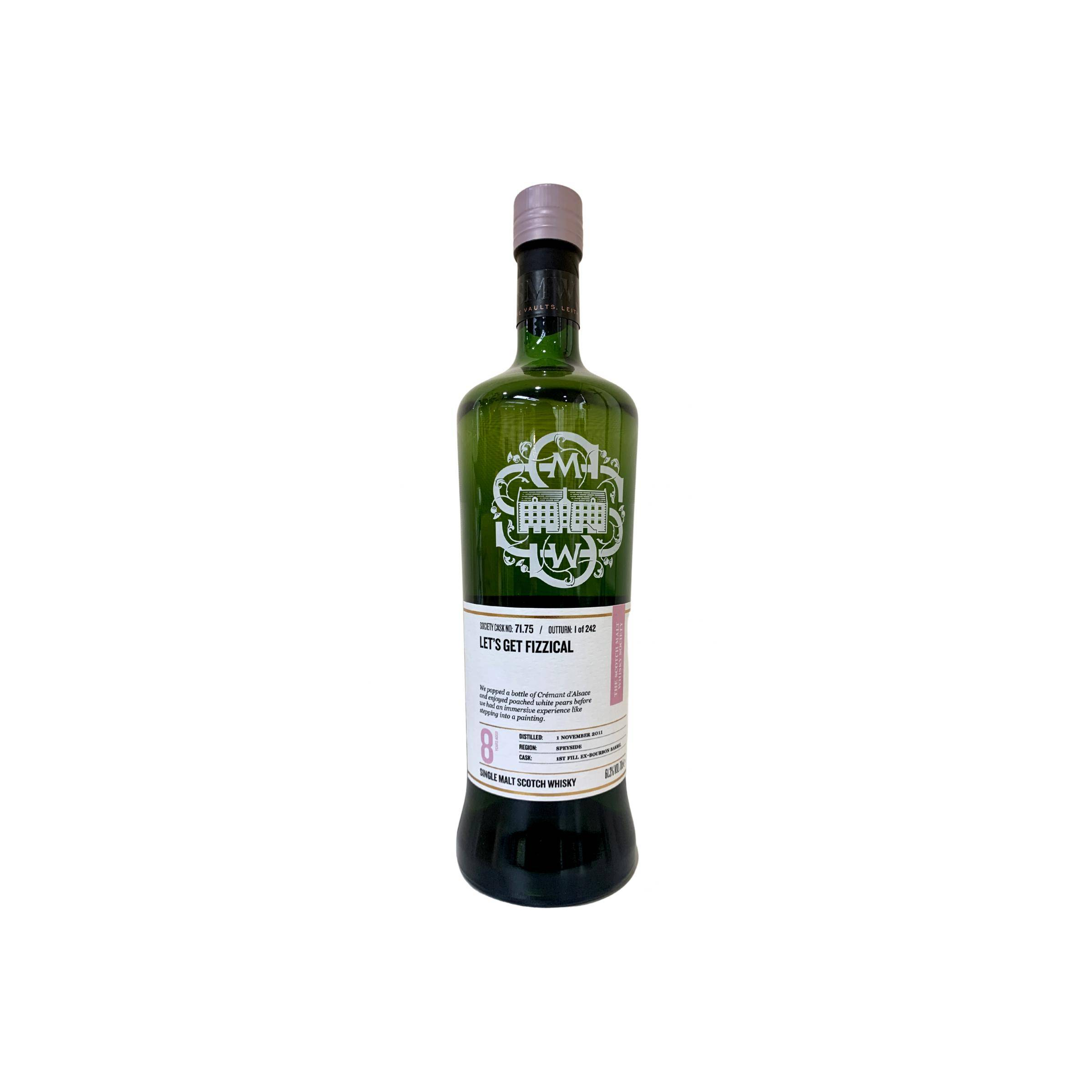 The Scotch Malt Whisky Society 2011 8 Years Single Malt Whisky