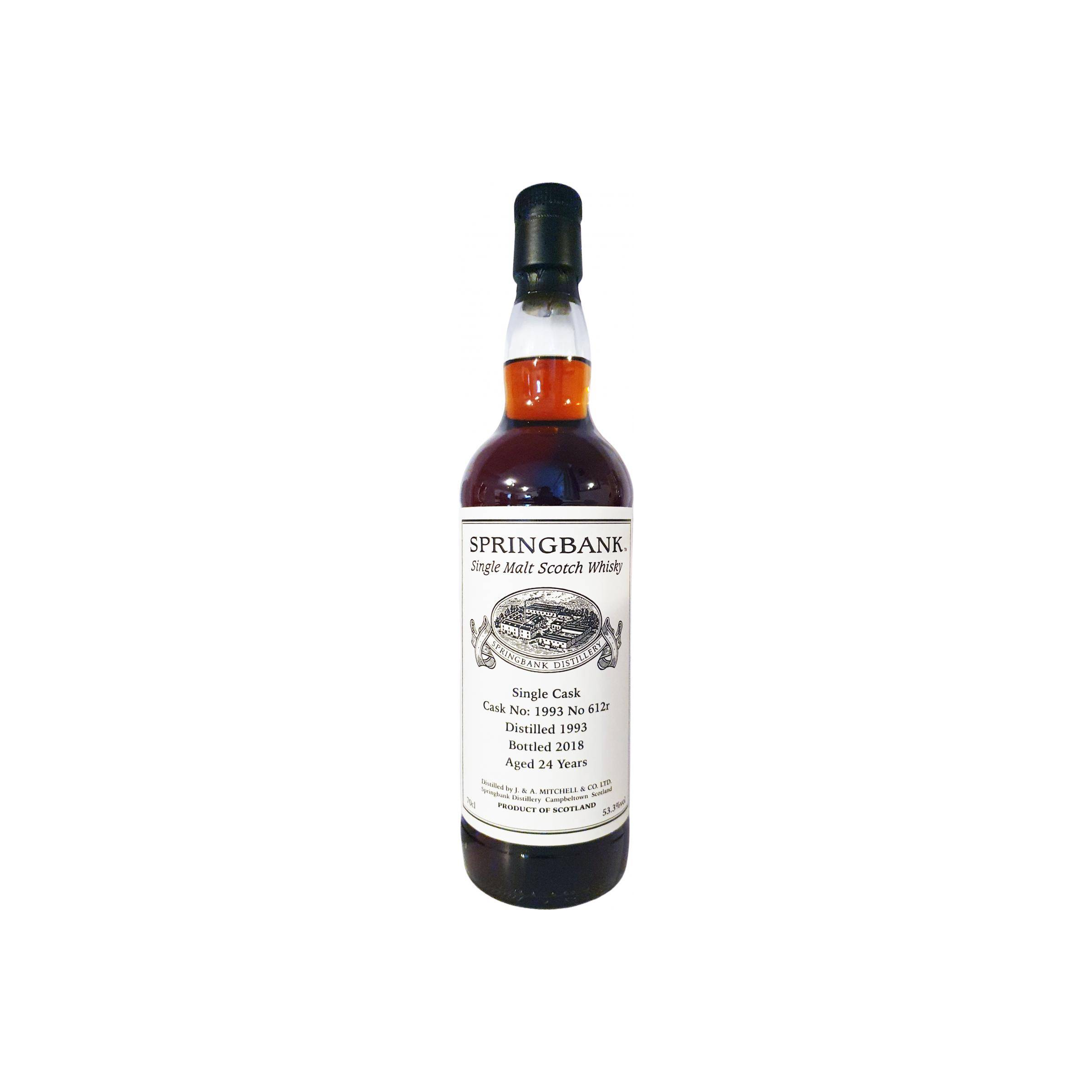 Springbank Private Bottling 1993 24 Years Single Malt Whisky