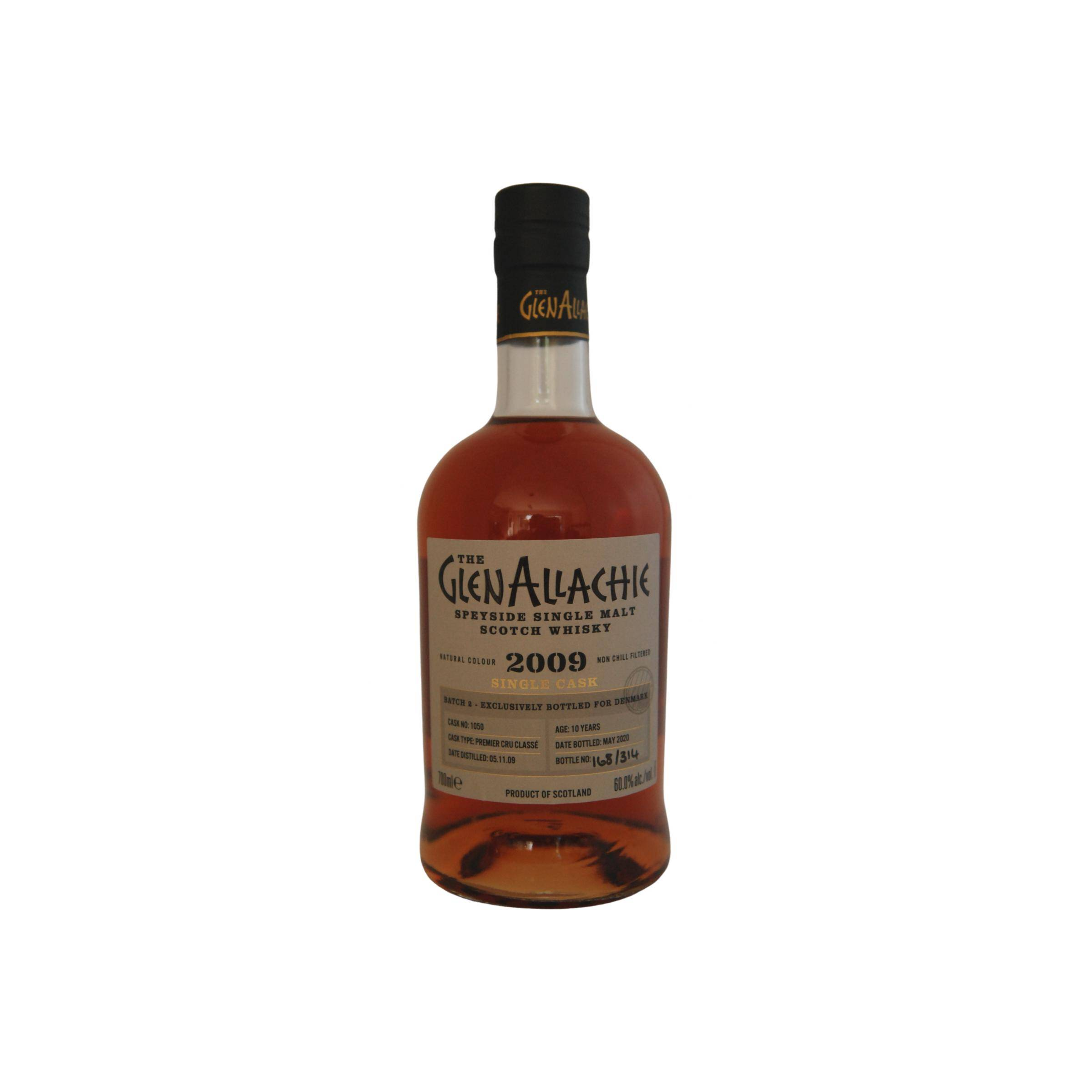 The GlenAllachie Single Cask 2009 10 Years Single Malt Whisky