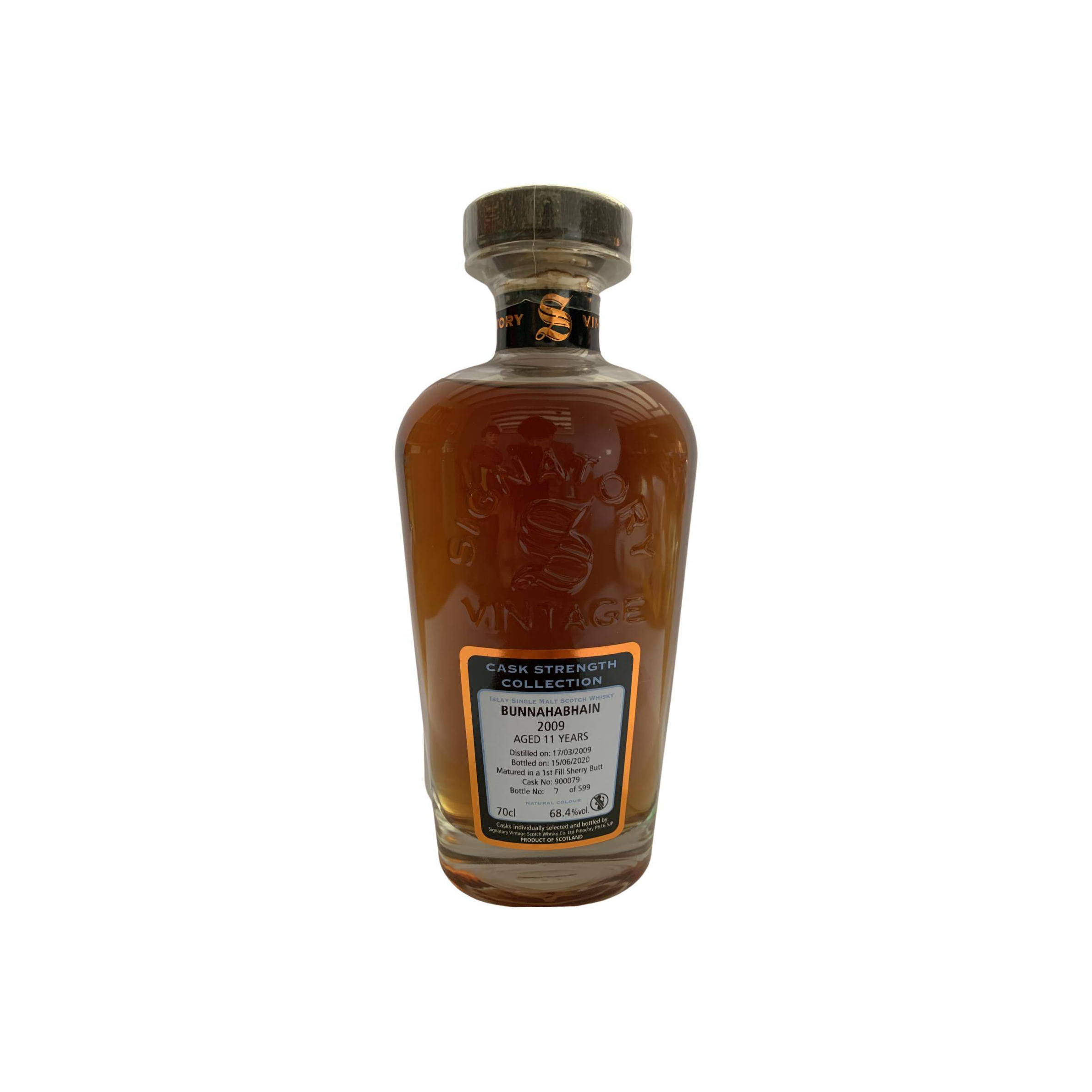 Bunnahabhain Cask Strength Collection 2009 11 Years Single Malt Whisky