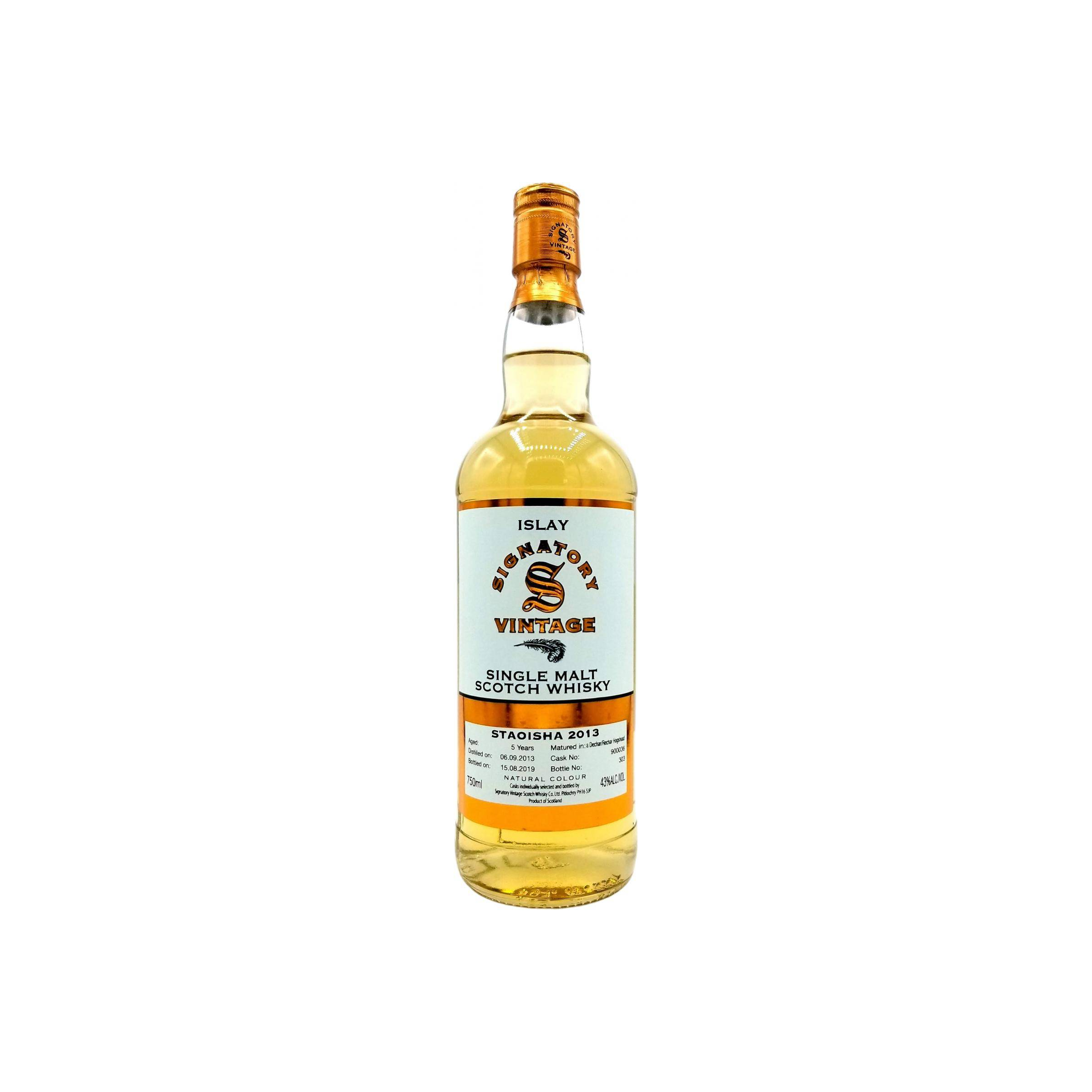 Signatory Vintage Vintage Collection 2013 5 Years Single Malt Whisky