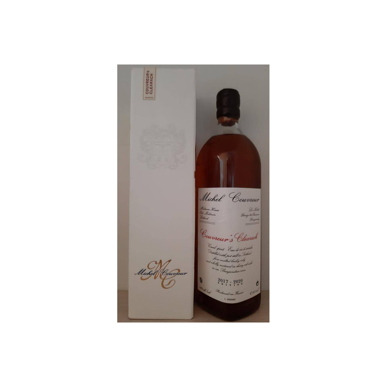 Michel Couvreur 2017 3 Years Blended Whisky 2