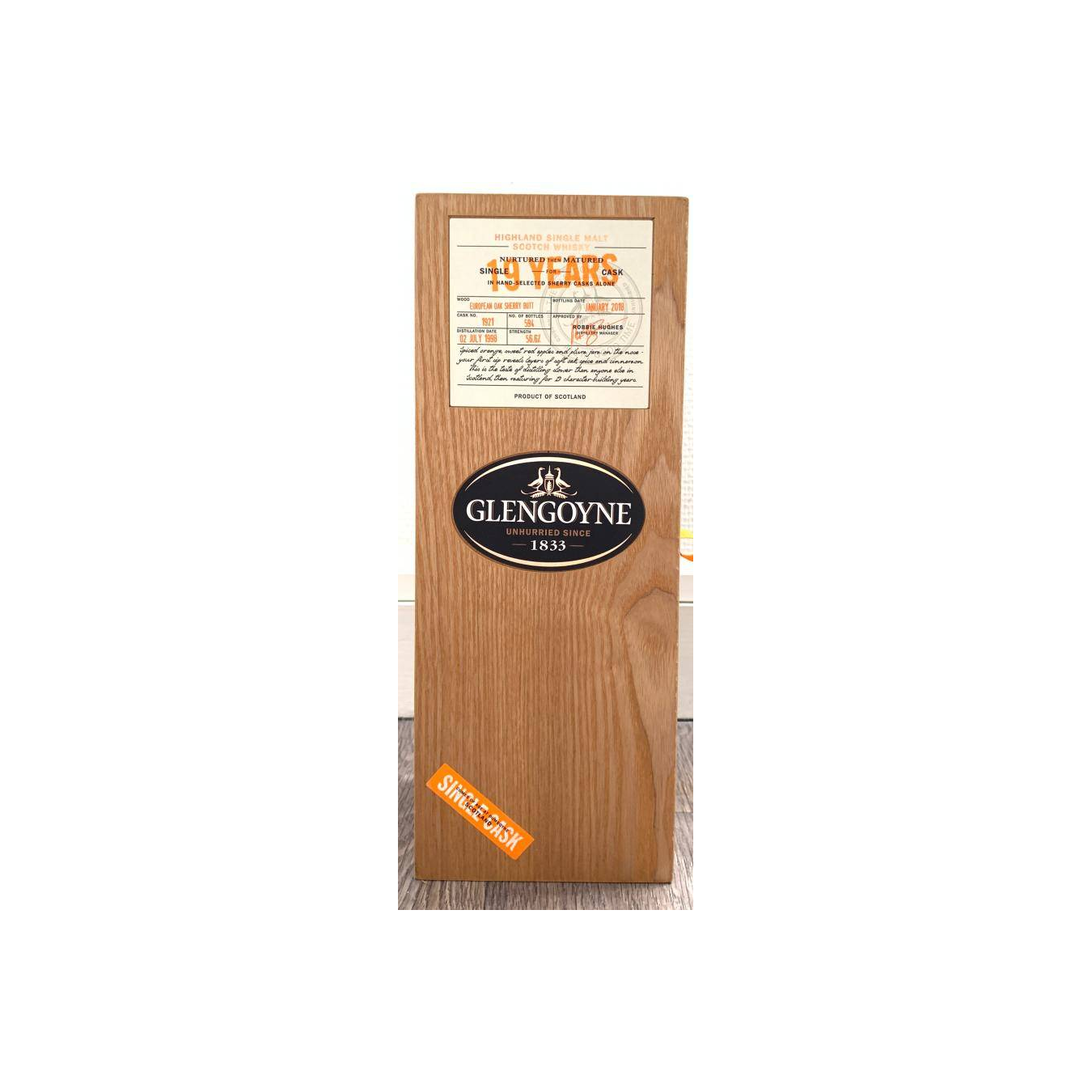 Glengoyne Single Cask 1998 19 Years Single Malt Whisky 2