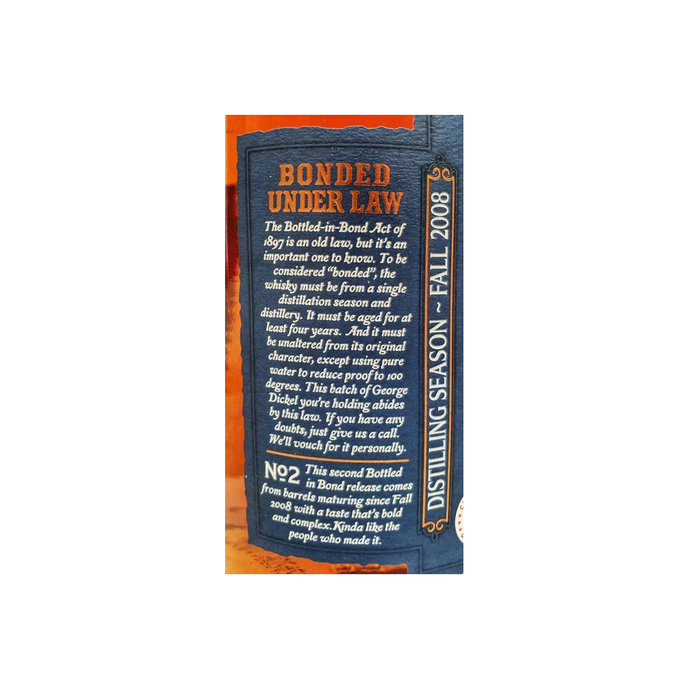 George Dickel 2008 11 Years Tennessee Whisky  3