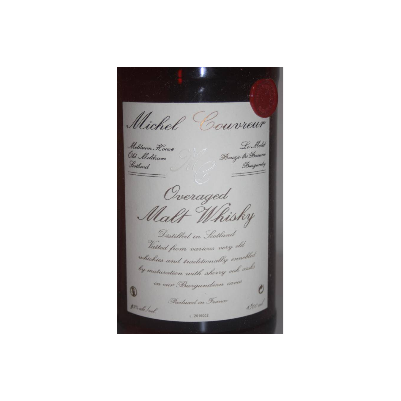 Michel Couvreur Blended Malt Whisky