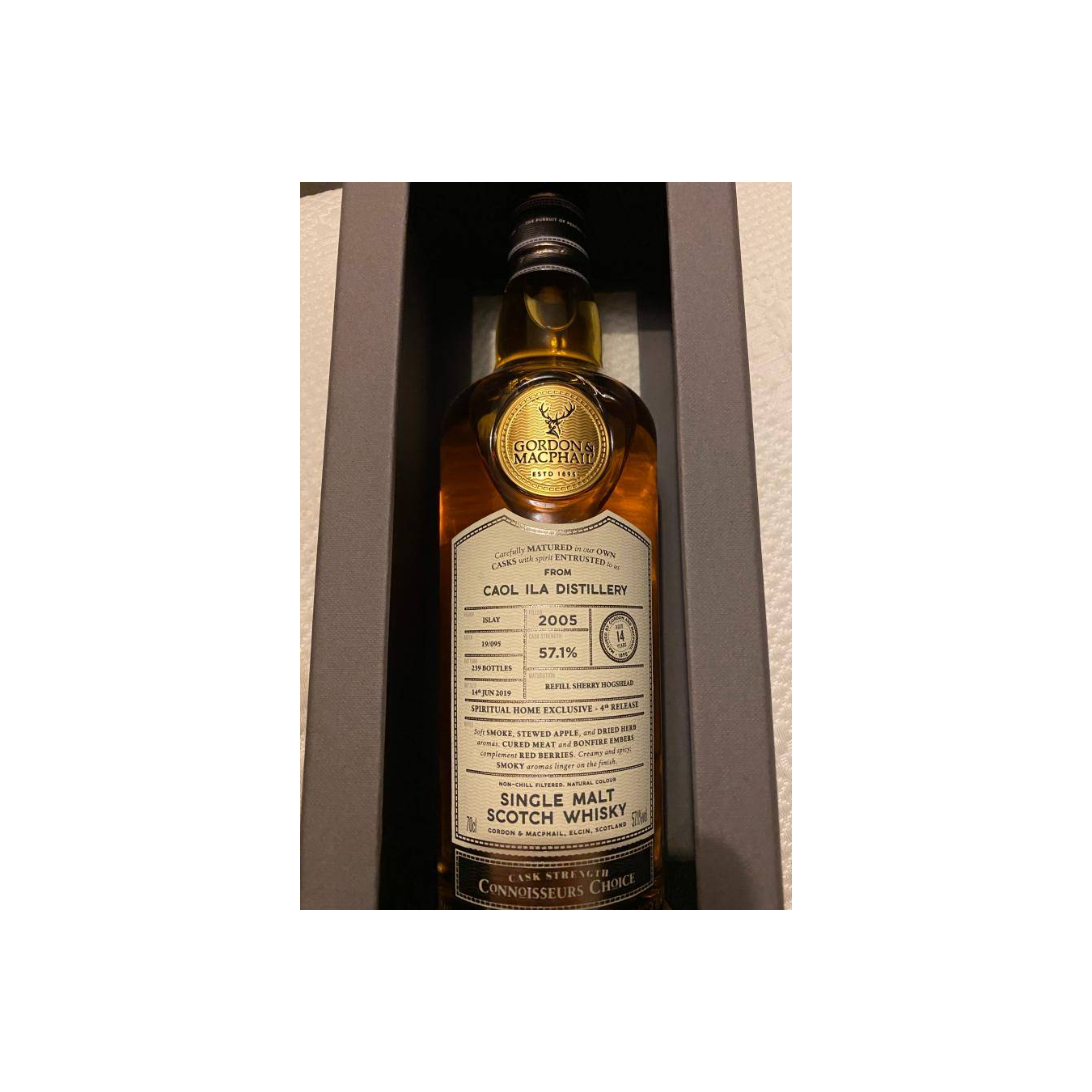 Caol Ila Connoisseurs Choice - Cask Strength 2005 14 Years Single Malt Whisky 2