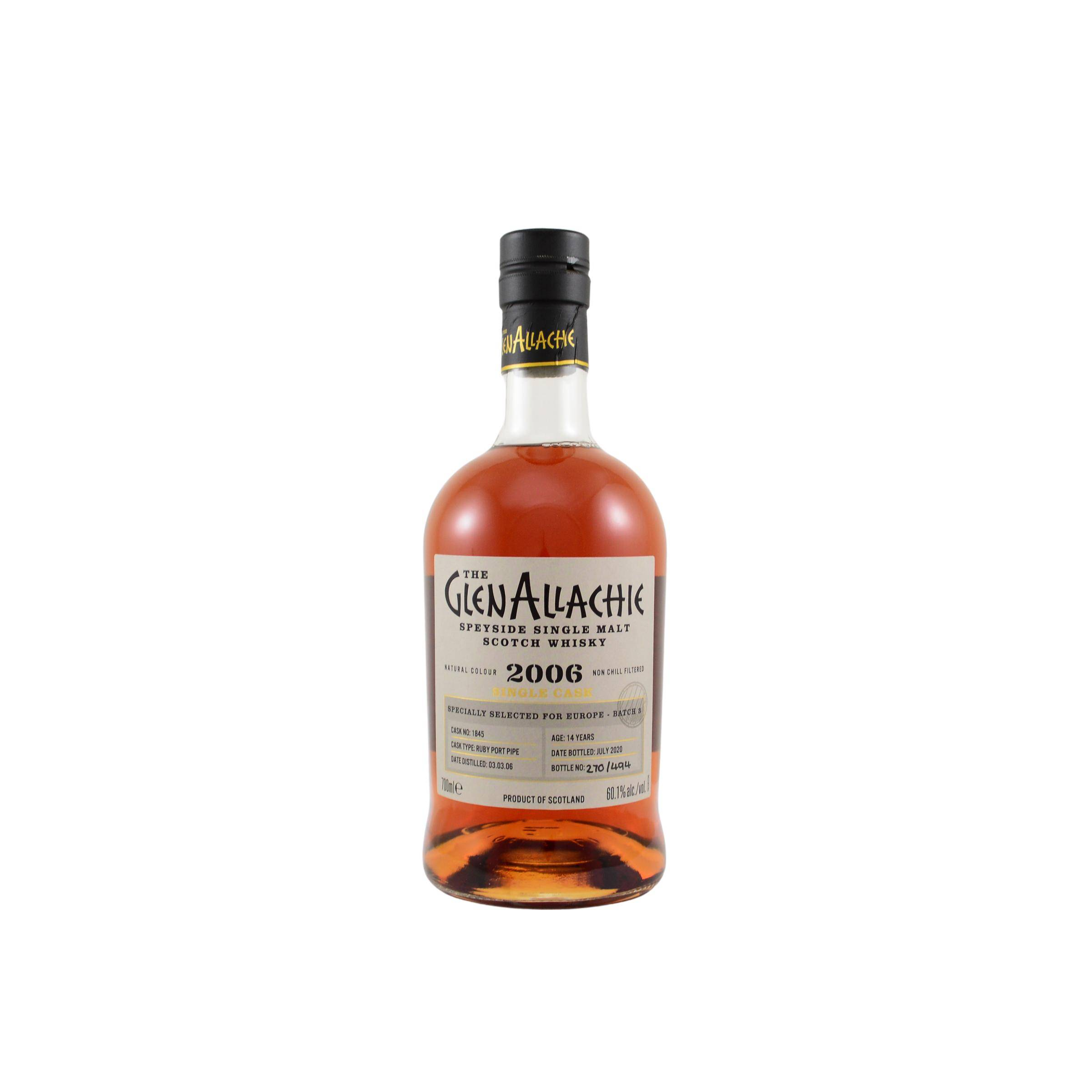 The GlenAllachie Single Cask 2006 14 Years Single Malt Whisky