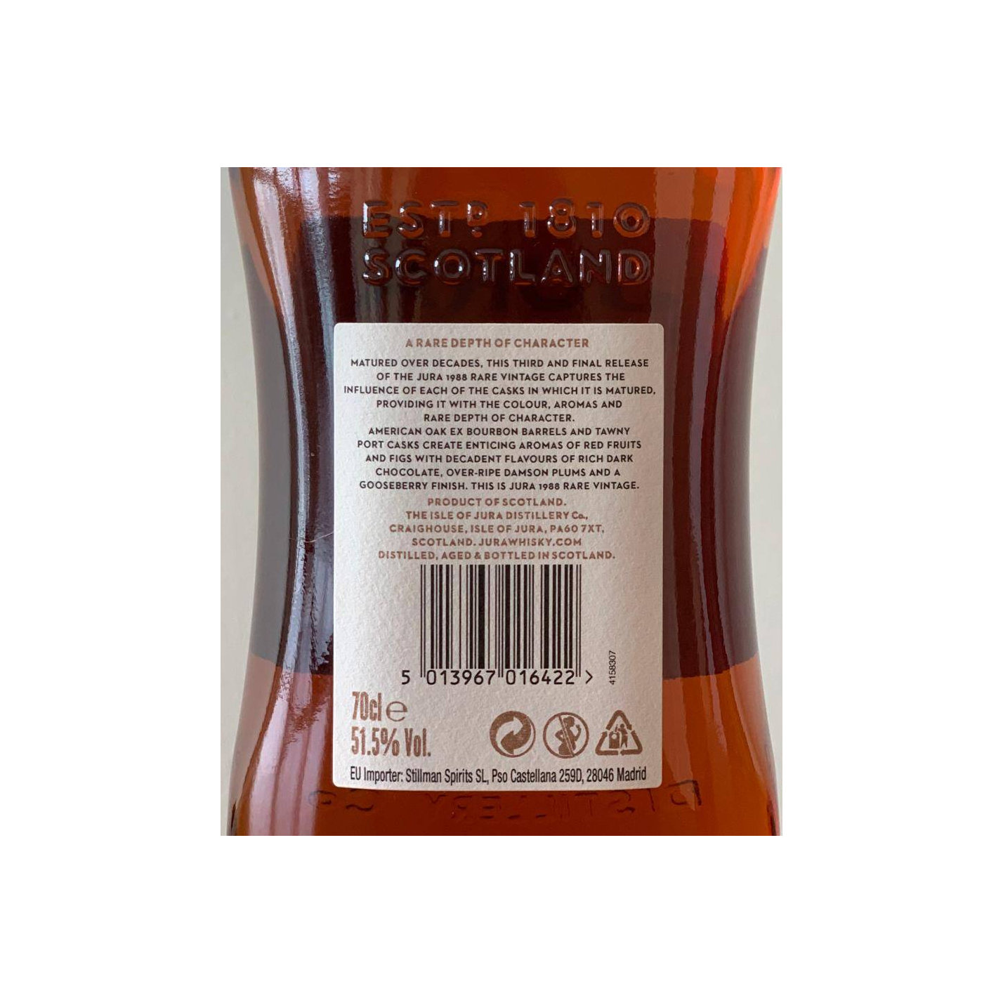 Jura 1988 31 Years Single Malt Whisky 3