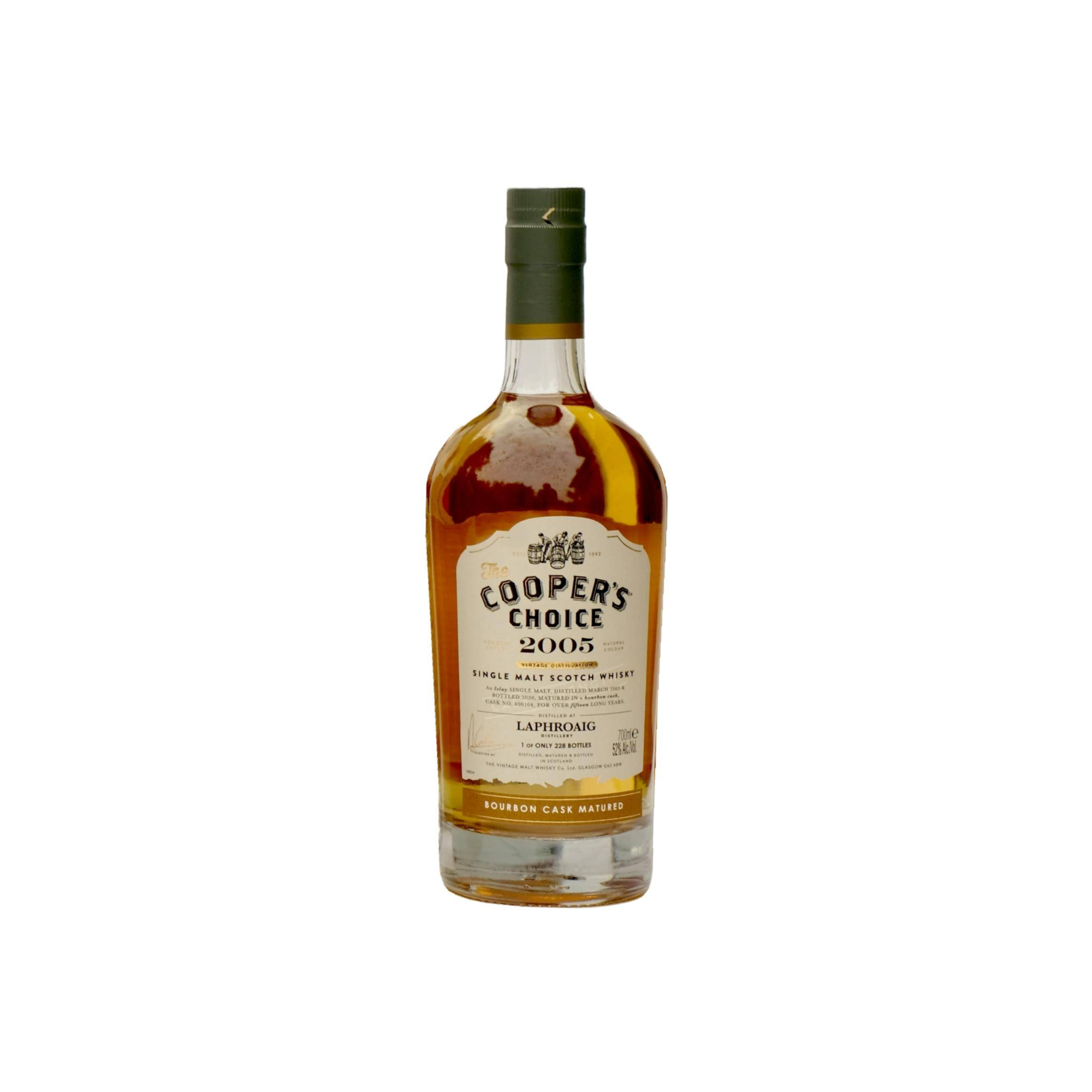 Laphroaig The Cooper's Choice 2005 15 Years Single Malt Whisky