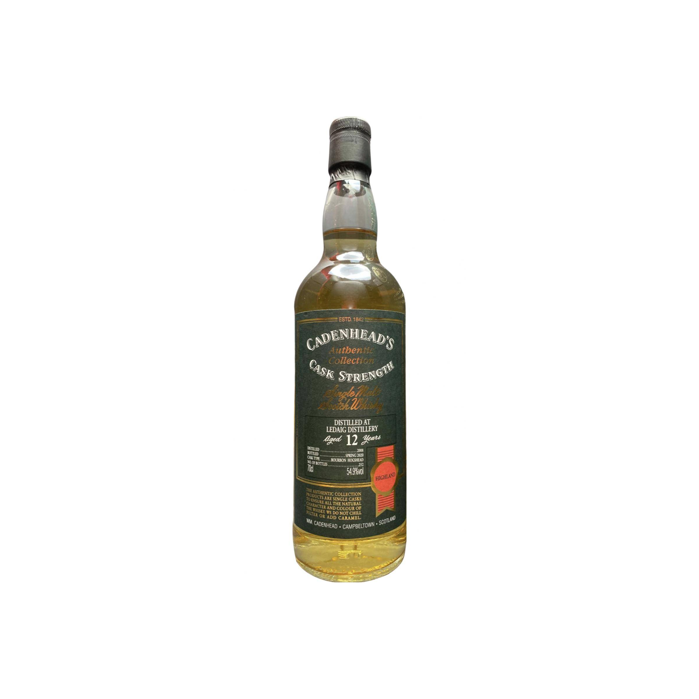 Tobermory Authentic Collection 2008 12 Years Single Malt Whisky